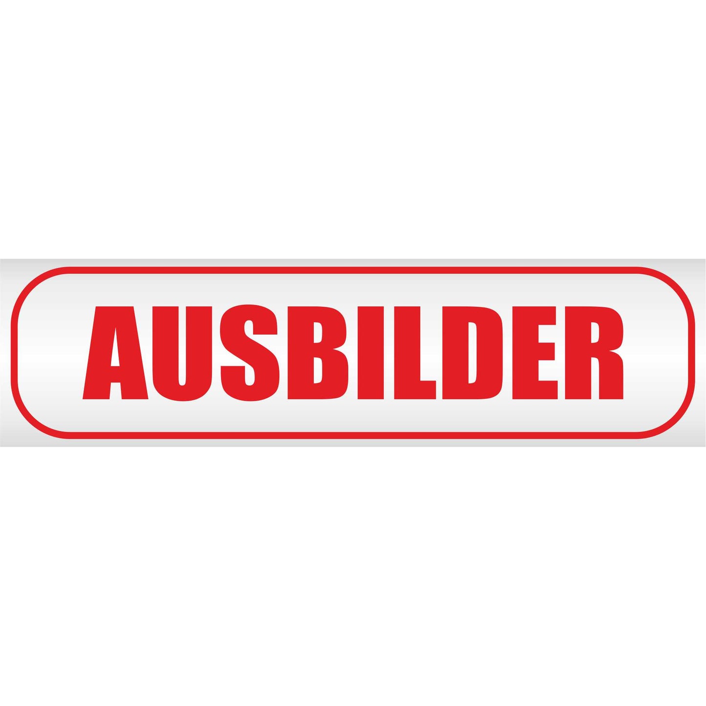 Magnetschild - Ausbilder - Magnetfolie für Auto - LKW - Truck - Baustelle - Firma