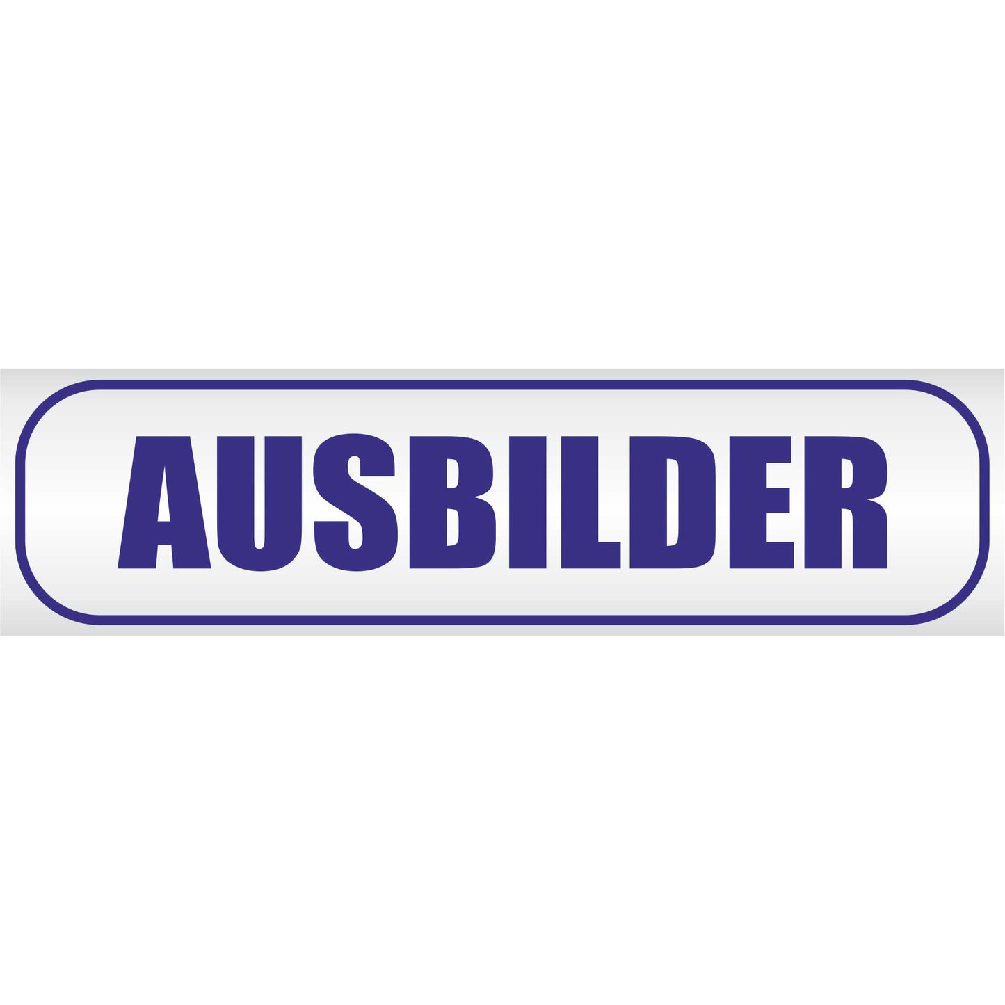 Magnetschild - Ausbilder - Magnetfolie für Auto - LKW - Truck - Baustelle - Firma