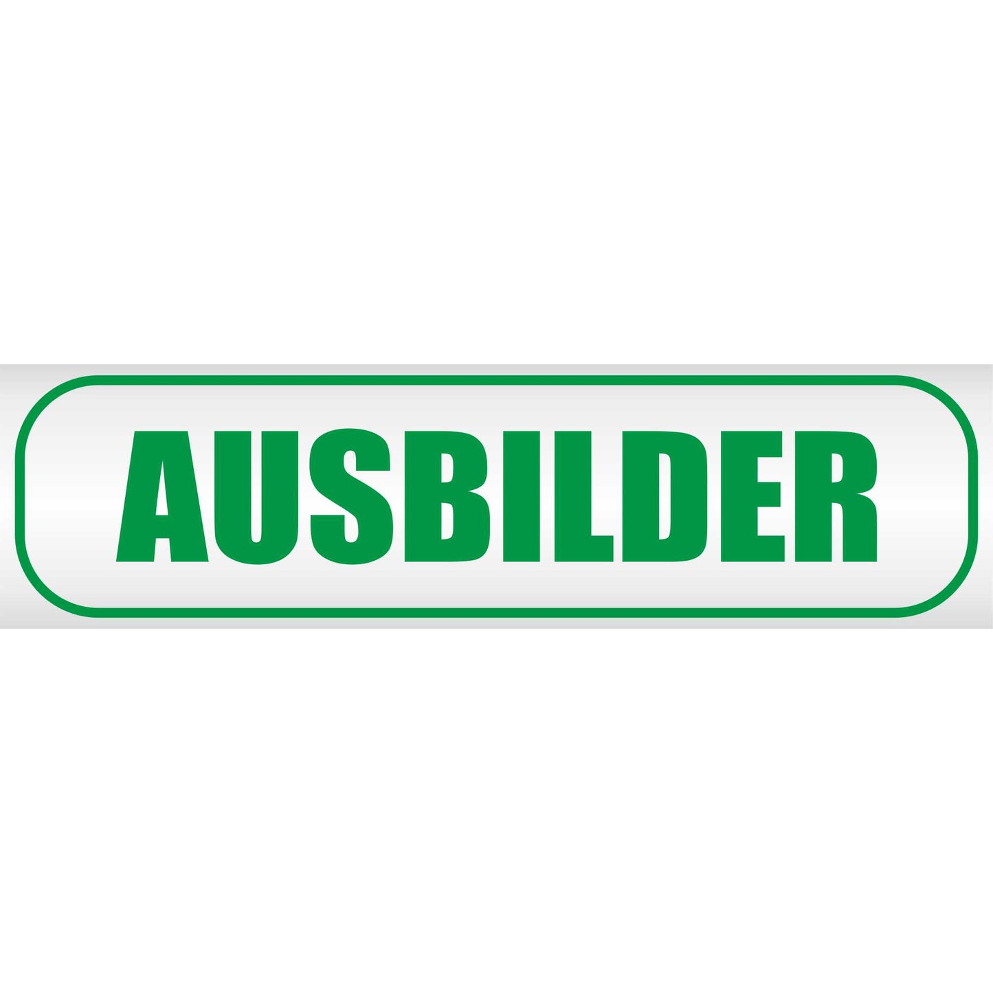 Magnetschild - Ausbilder - Magnetfolie für Auto - LKW - Truck - Baustelle - Firma