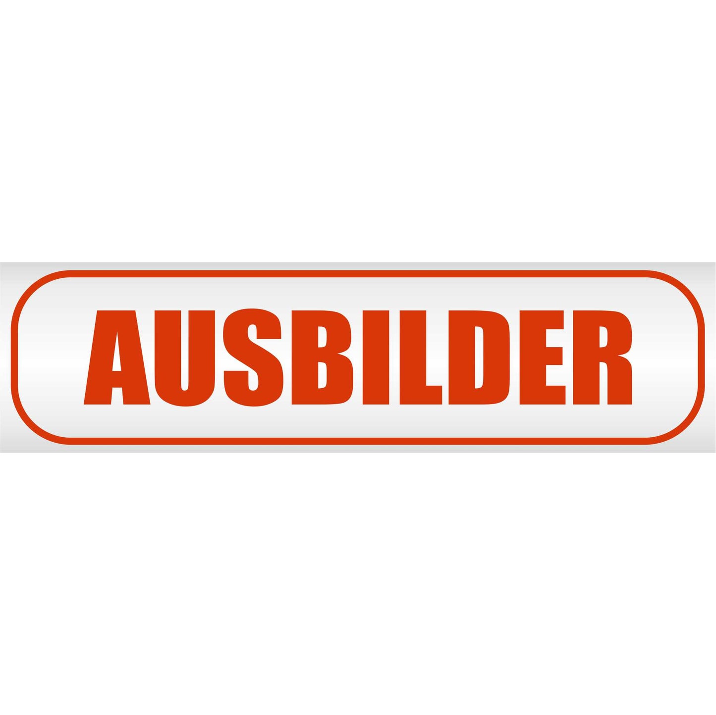 Magnetschild - Ausbilder - Magnetfolie für Auto - LKW - Truck - Baustelle - Firma