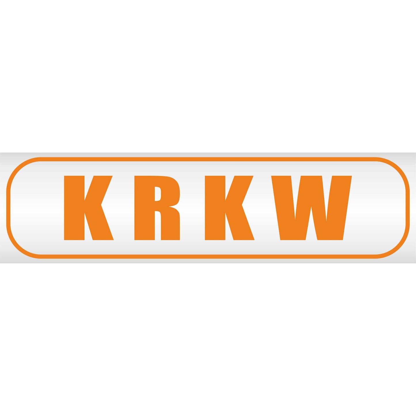 Magnetschild - KRKW Krankenwagen - Magnetfolie für Auto - LKW - Truck - Baustelle - Firma