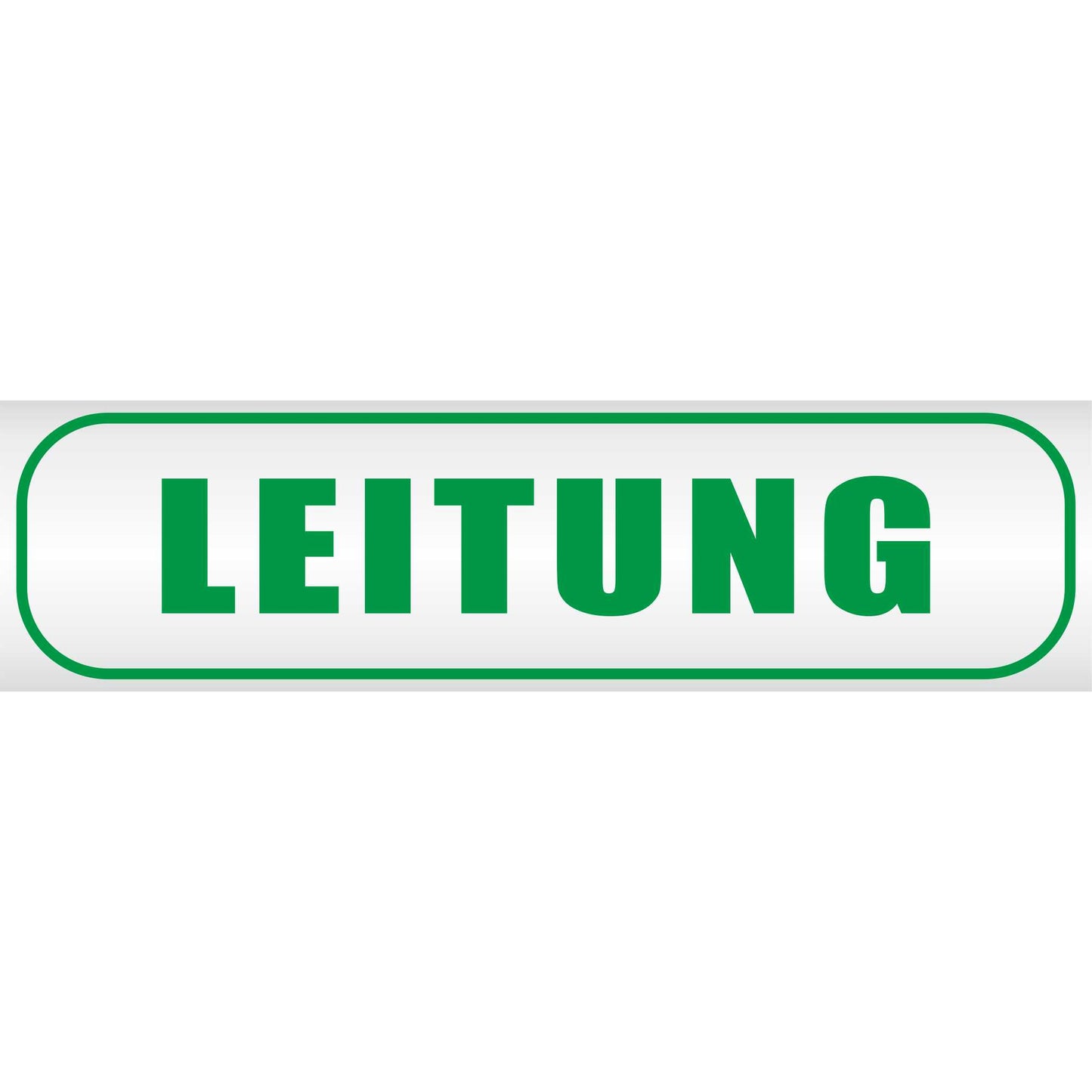 Magnetschild - Leitung - Magnetfolie für Auto - LKW - Truck - Baustelle - Firma