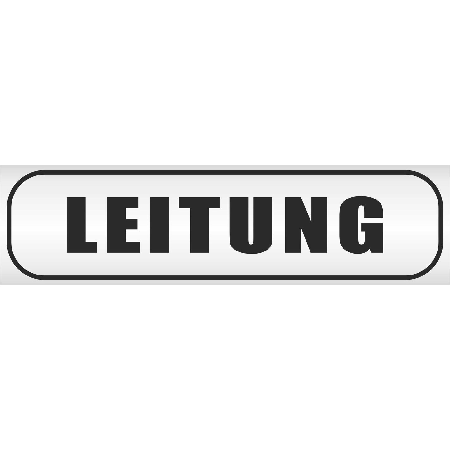 Magnetschild - Leitung - Magnetfolie für Auto - LKW - Truck - Baustelle - Firma