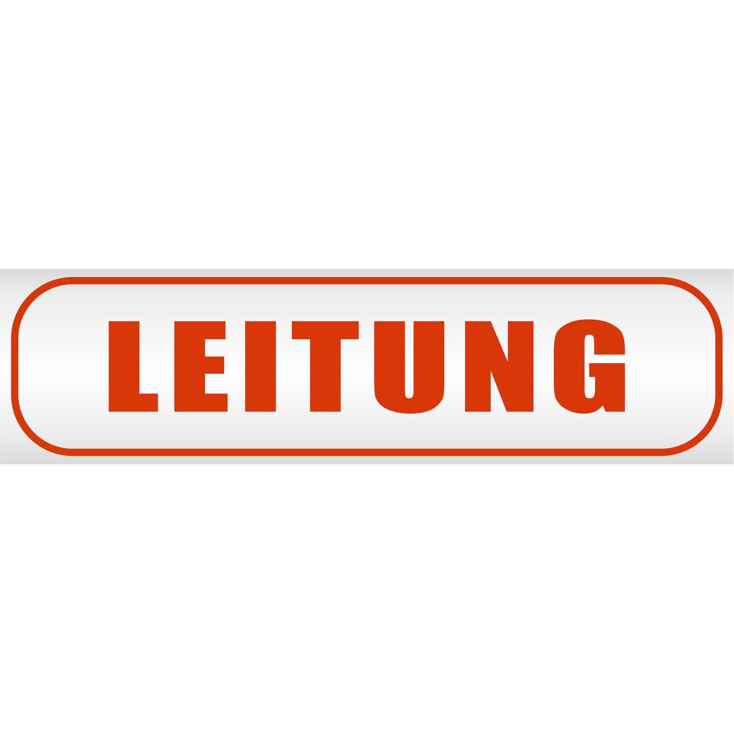 Magnetschild - Leitung - Magnetfolie für Auto - LKW - Truck - Baustelle - Firma