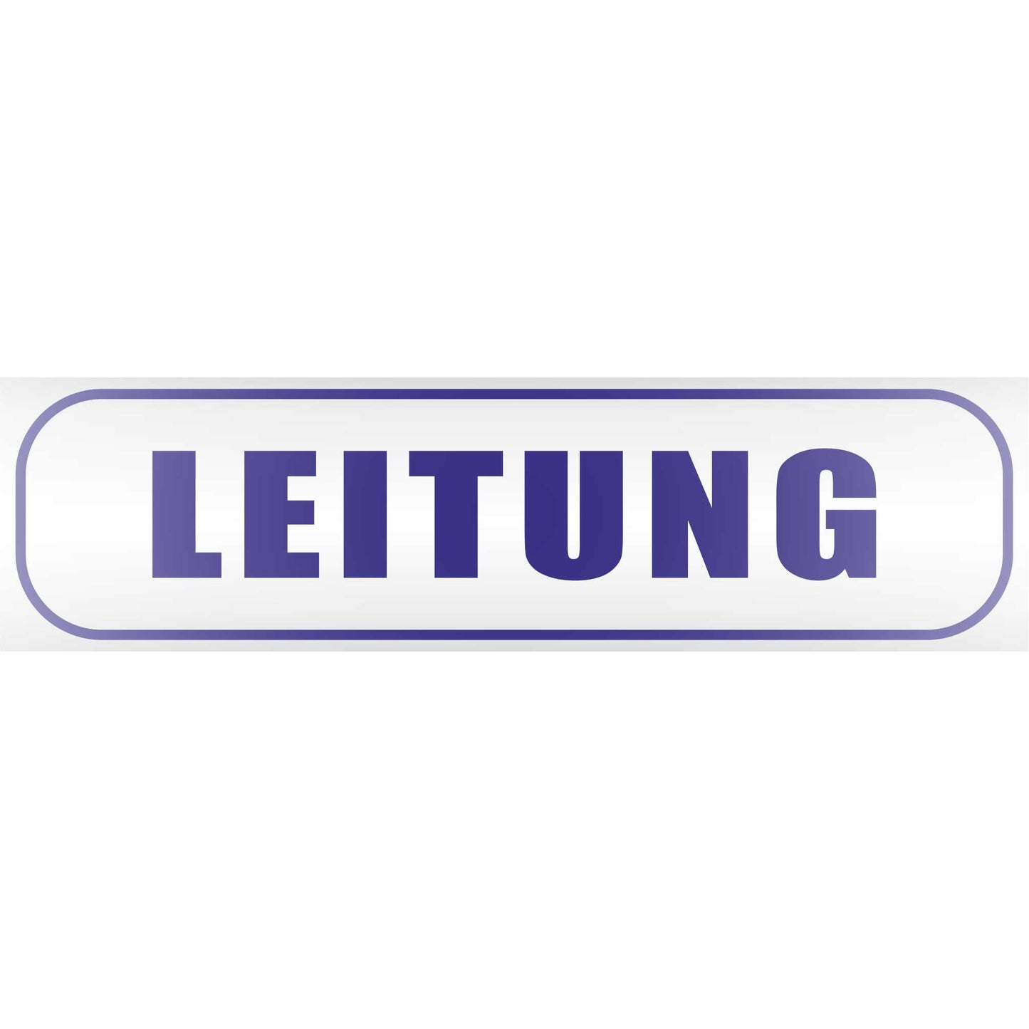 Magnetschild - Leitung - Magnetfolie für Auto - LKW - Truck - Baustelle - Firma