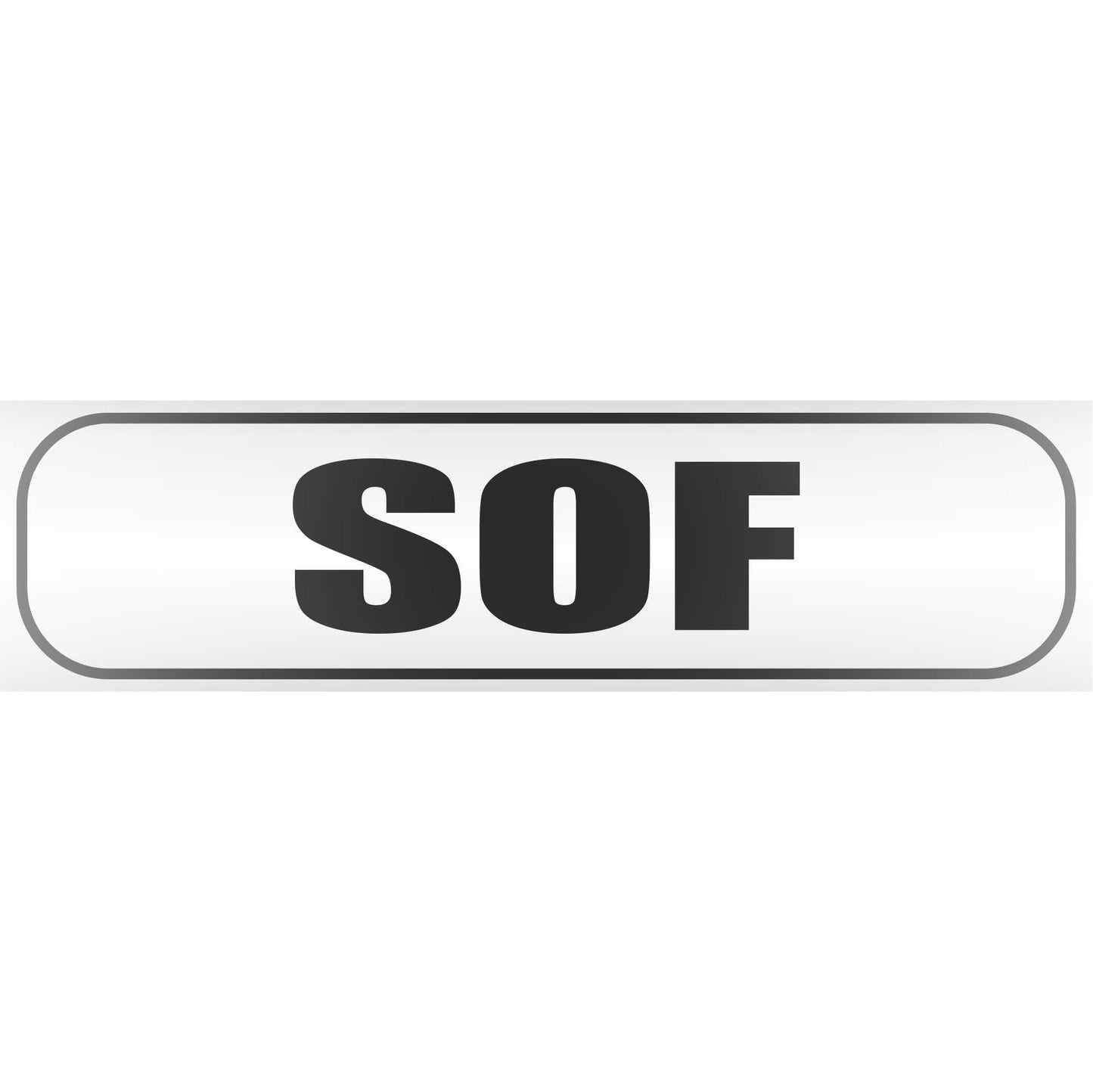 Magnetschild - SOF Special Operation Forces Spezialkräfte Kommando KSK Elite Seal Kampfschwimmer - Magnetfolie für Auto - LKW - Truck - Baustelle - Firma