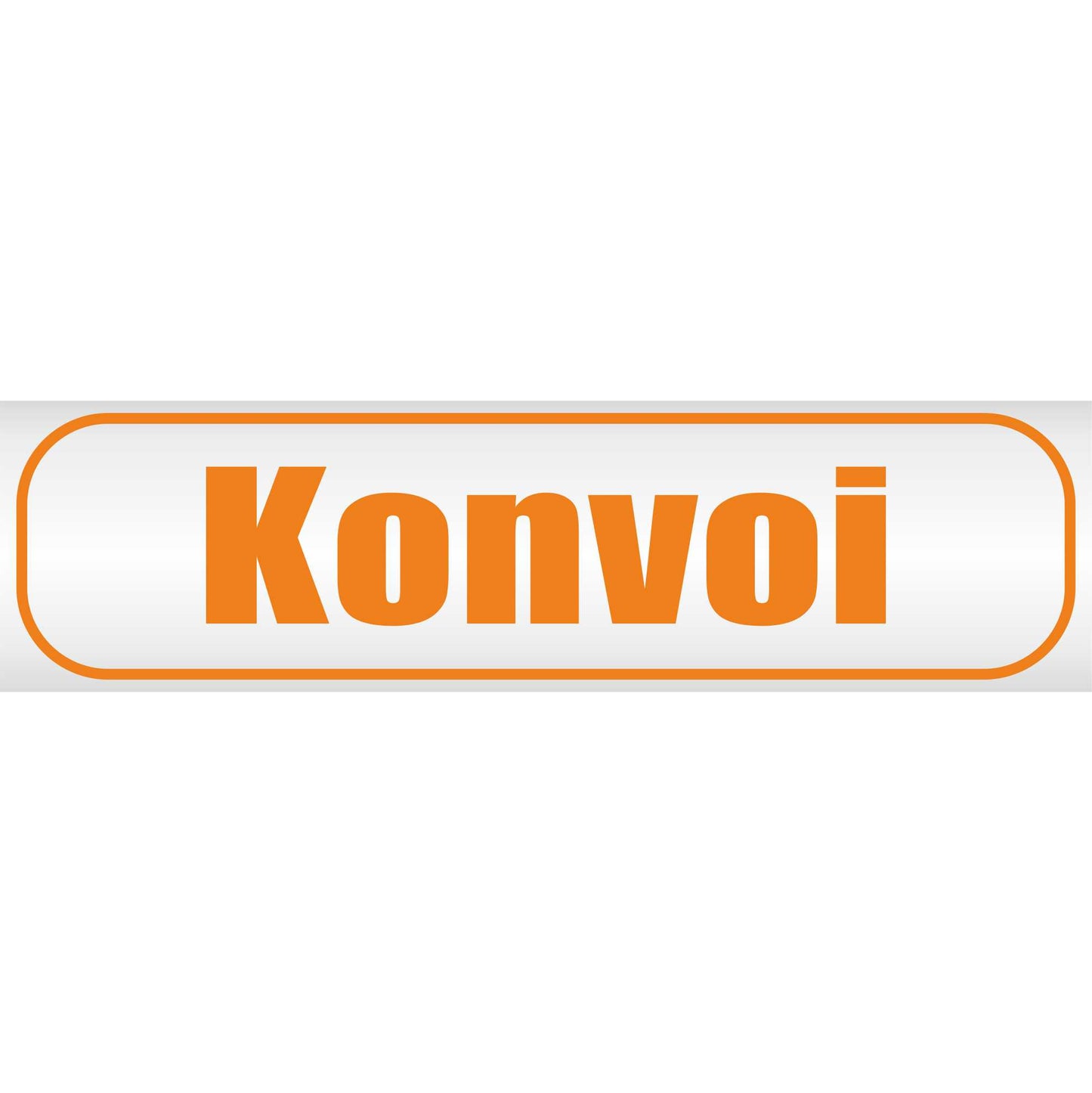 Magnetschild - Konvoi - Magnetfolie für Auto - LKW - Truck - Baustelle - Firma