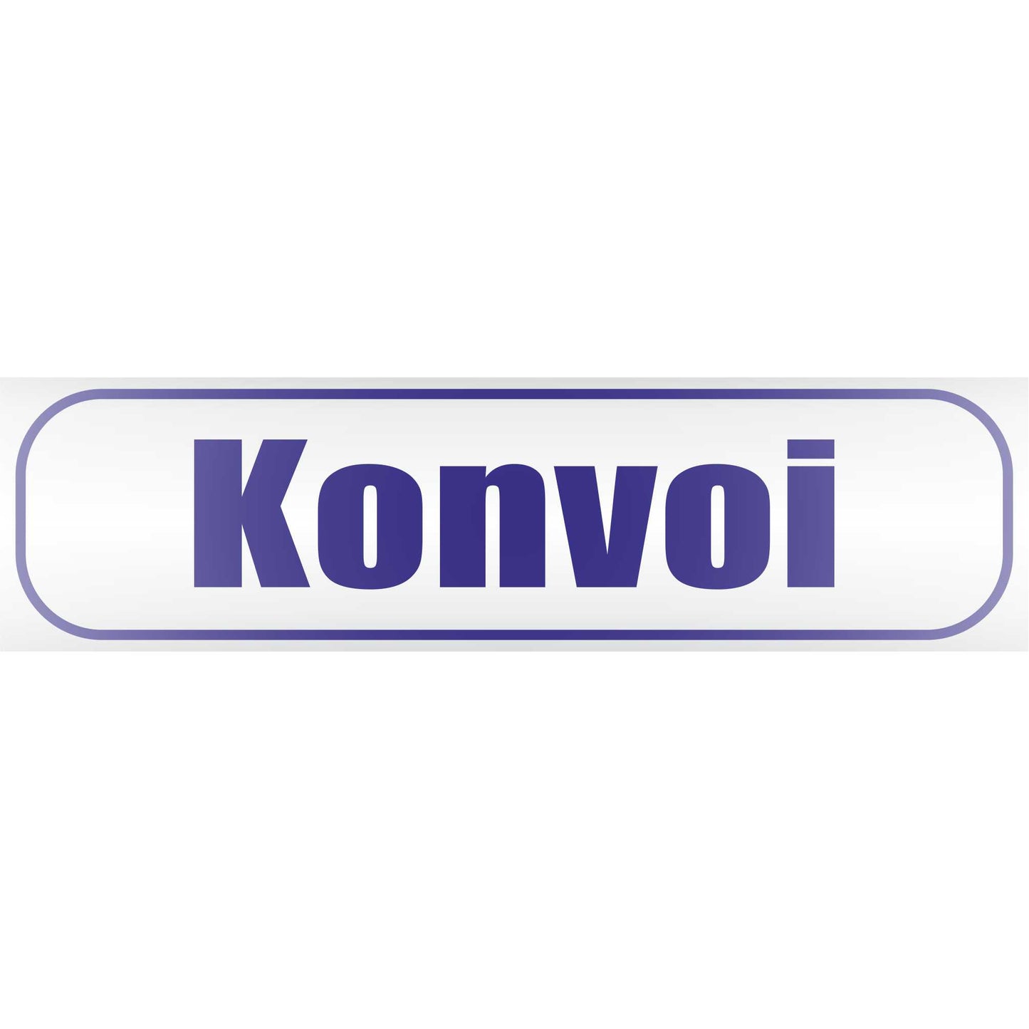 Magnetschild - Konvoi - Magnetfolie für Auto - LKW - Truck - Baustelle - Firma