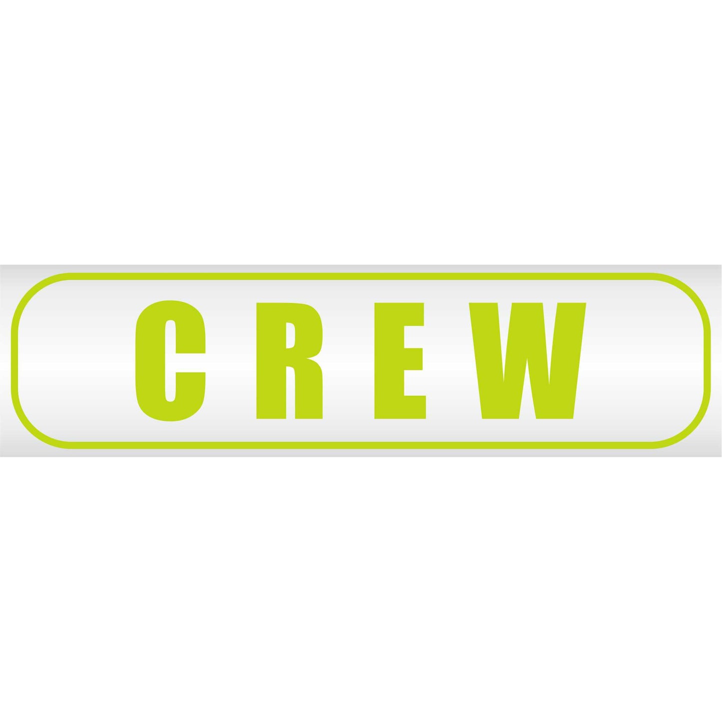 Magnetschild - CREW Mannschaft Verein Security Sicherheitsdienst Fahrzeug - Magnetfolie für Auto - LKW - Truck - Baustelle - Firma