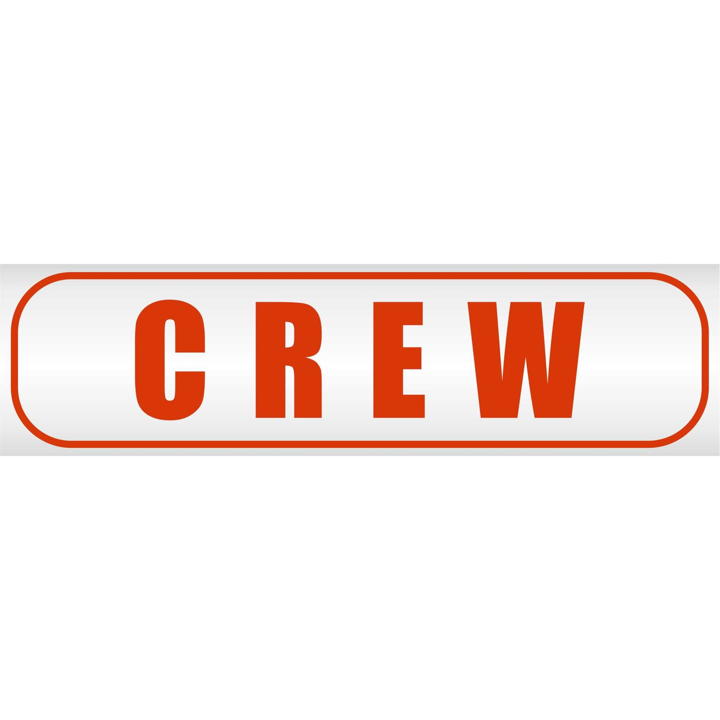 Magnetschild - CREW Mannschaft Verein Security Sicherheitsdienst Fahrzeug - Magnetfolie für Auto - LKW - Truck - Baustelle - Firma