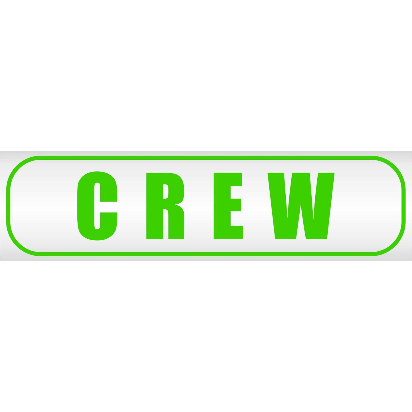 Magnetschild - CREW Mannschaft Verein Security Sicherheitsdienst Fahrzeug - Magnetfolie für Auto - LKW - Truck - Baustelle - Firma