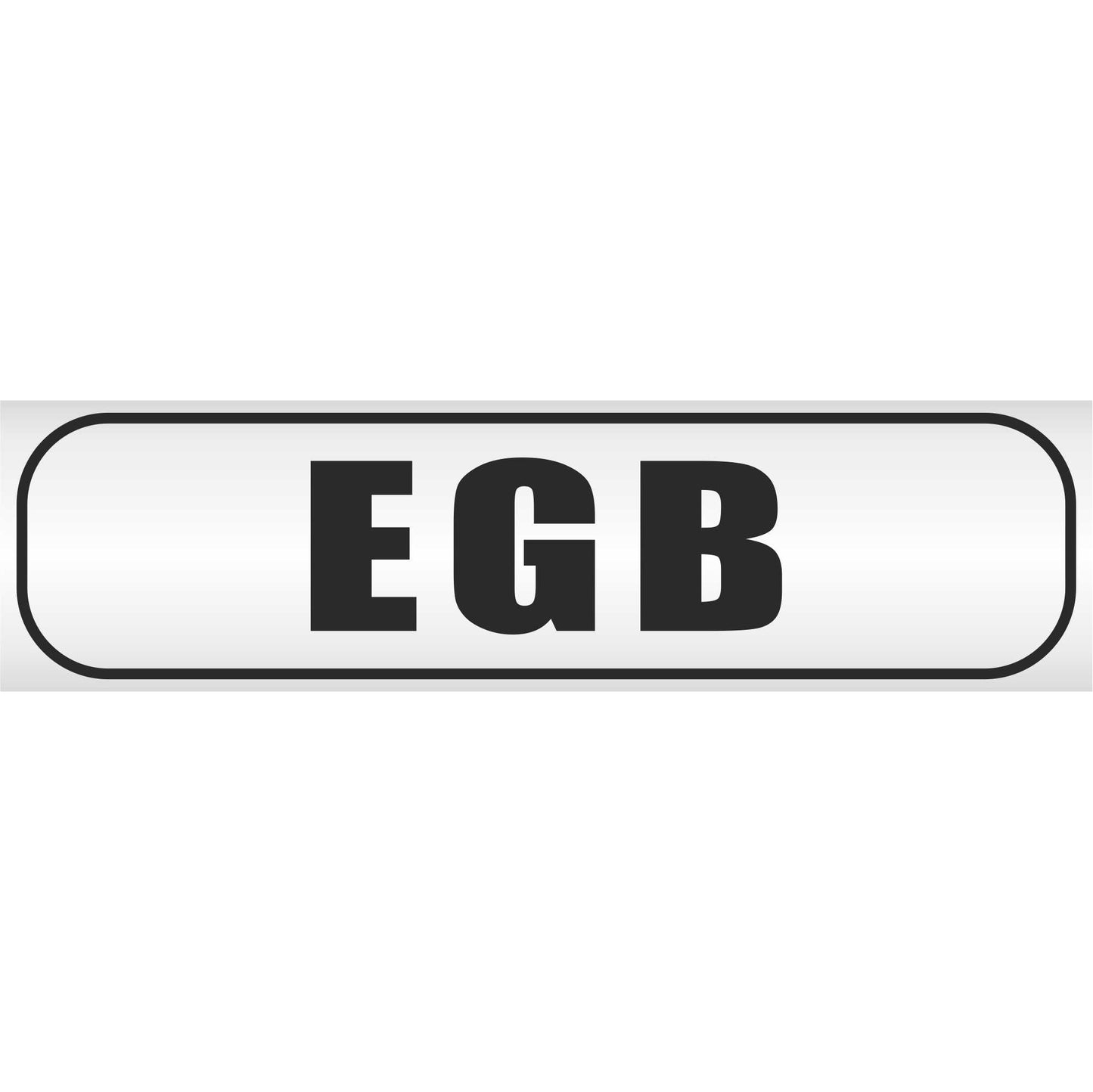 Magnetschild - EGB Erweiterte Grundbefähigung Elite Ranger Fallschirmjäger Infantrie BW Bundeswehr Fahrzeug - Magnetfolie für Auto - LKW - Truck - Baustelle - Firma