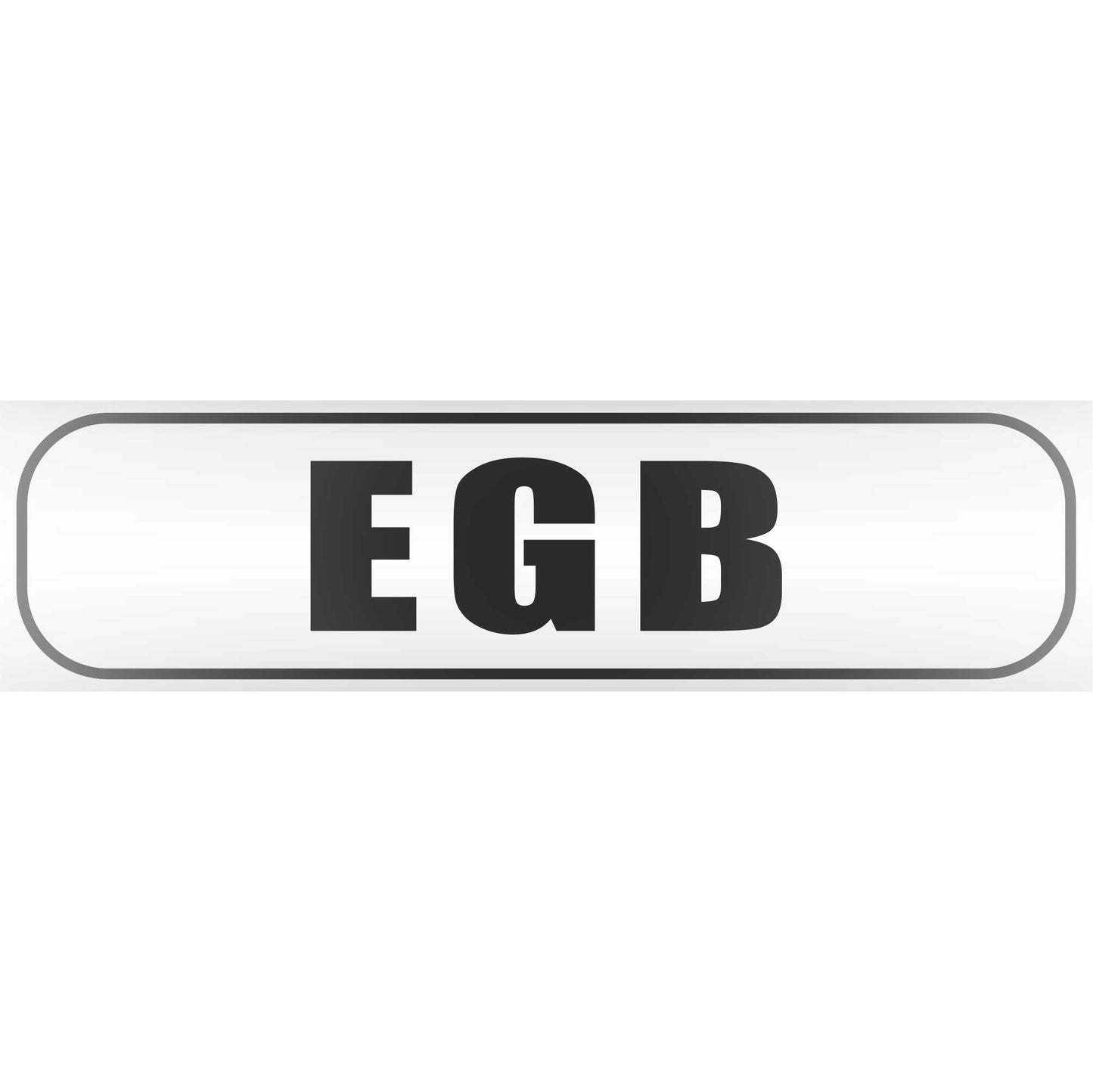 Magnetschild - EGB Erweiterte Grundbefähigung Elite Ranger Fallschirmjäger Infantrie BW Bundeswehr Fahrzeug - Magnetfolie für Auto - LKW - Truck - Baustelle - Firma