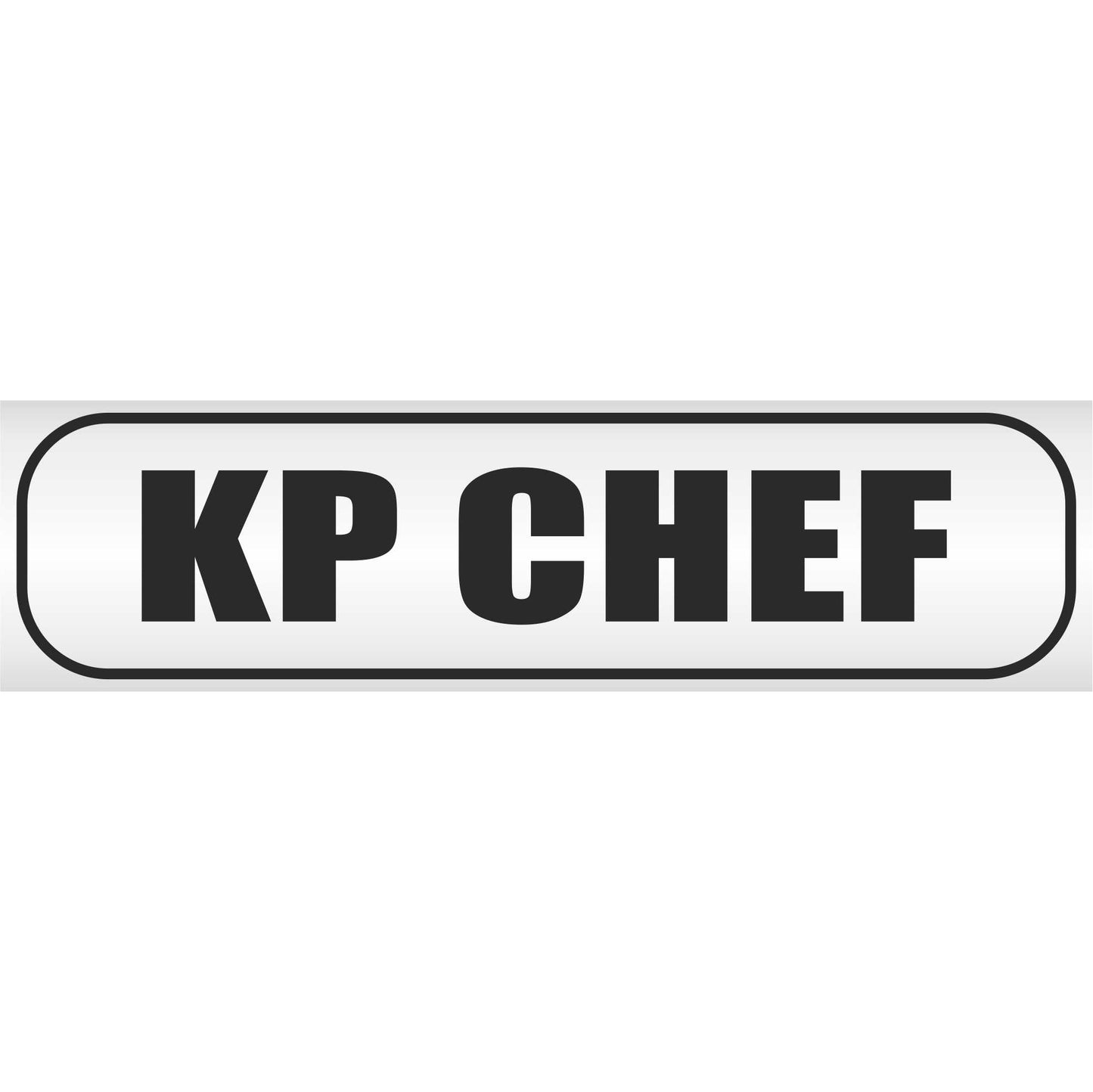 Magnetschild - Kp Chef Kompanie Offizier Bataillon BW Bundeswehr Fahrzeug - Magnetfolie für Auto - LKW - Truck - Baustelle - Firma