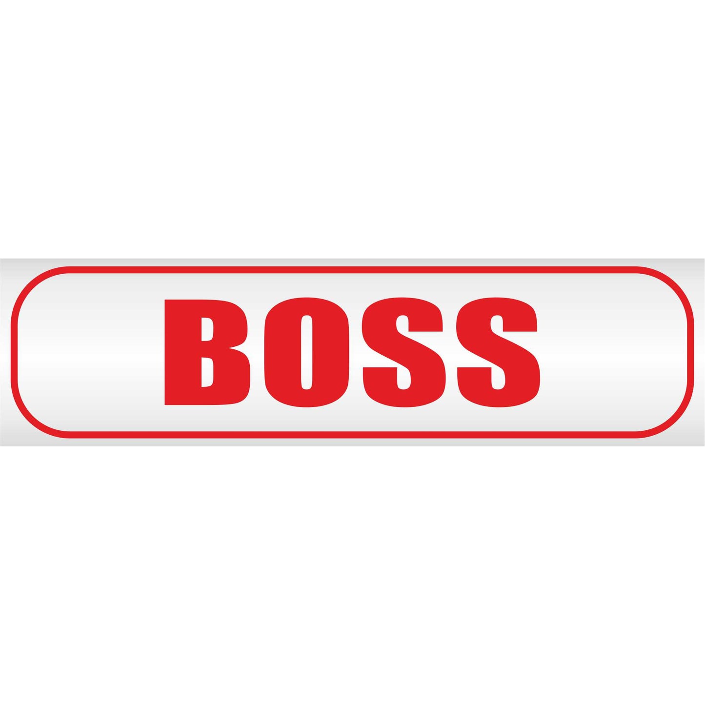 Magnetschild - Boss Chef Arbeitgeber - Magnetfolie für Auto - LKW - Truck - Baustelle - Firma