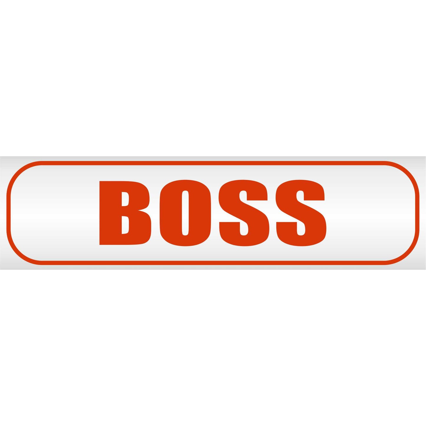 Magnetschild - Boss Chef Arbeitgeber - Magnetfolie für Auto - LKW - Truck - Baustelle - Firma
