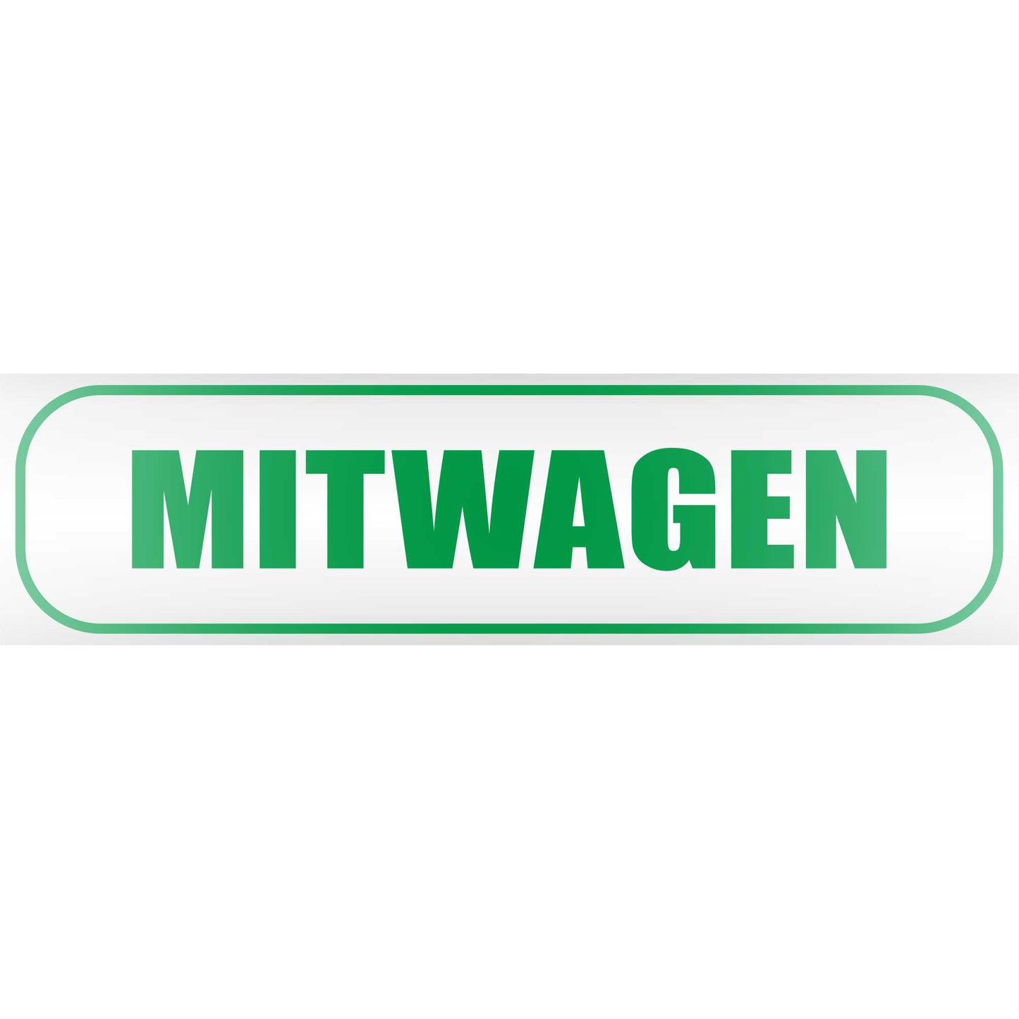 Magnetschild - Mietwagen - Magnetfolie für Auto - LKW - Truck - Baustelle - Firma
