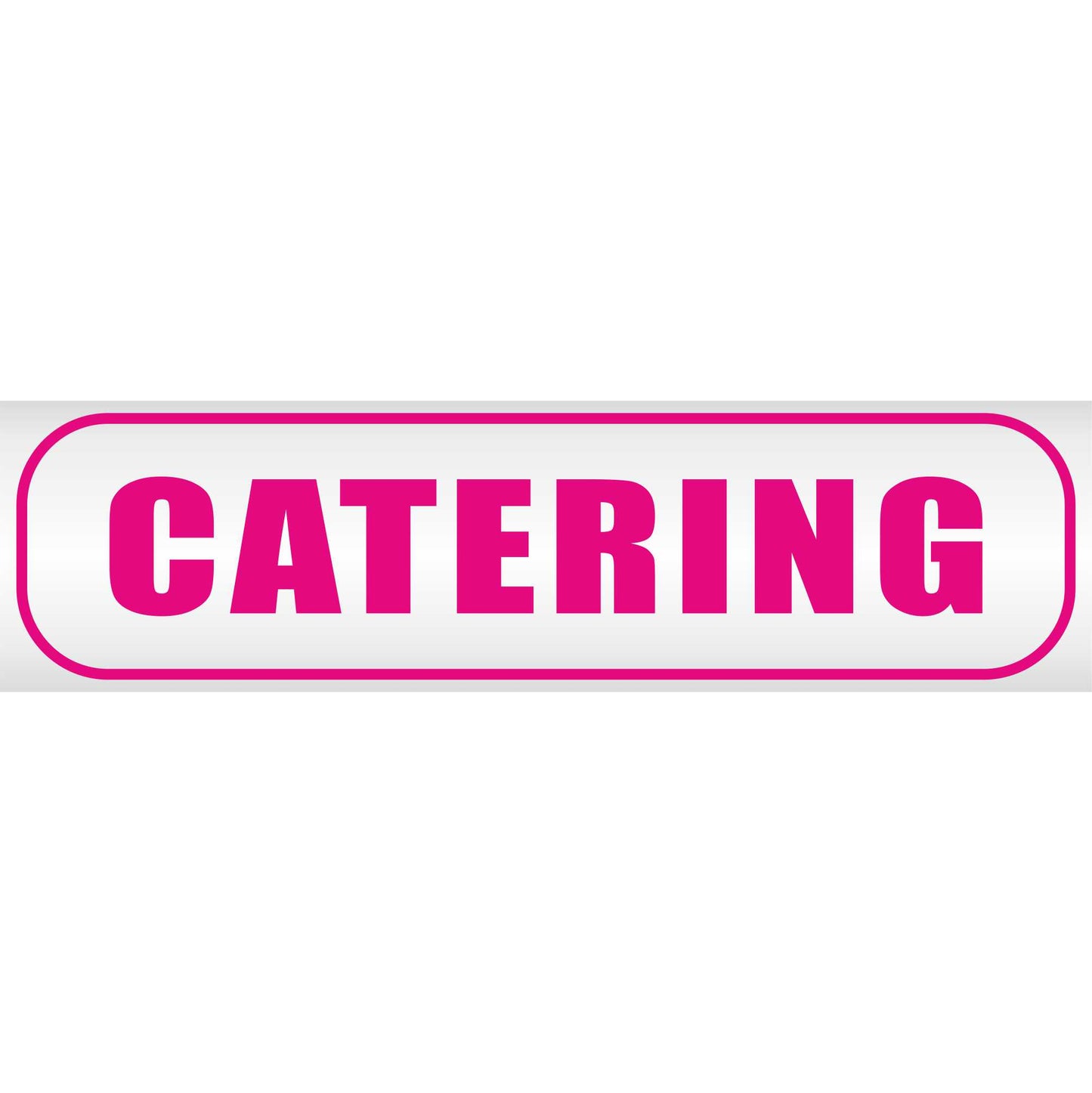 Magnetschild - Catering - Magnetfolie für Auto - LKW - Truck - Baustelle - Firma