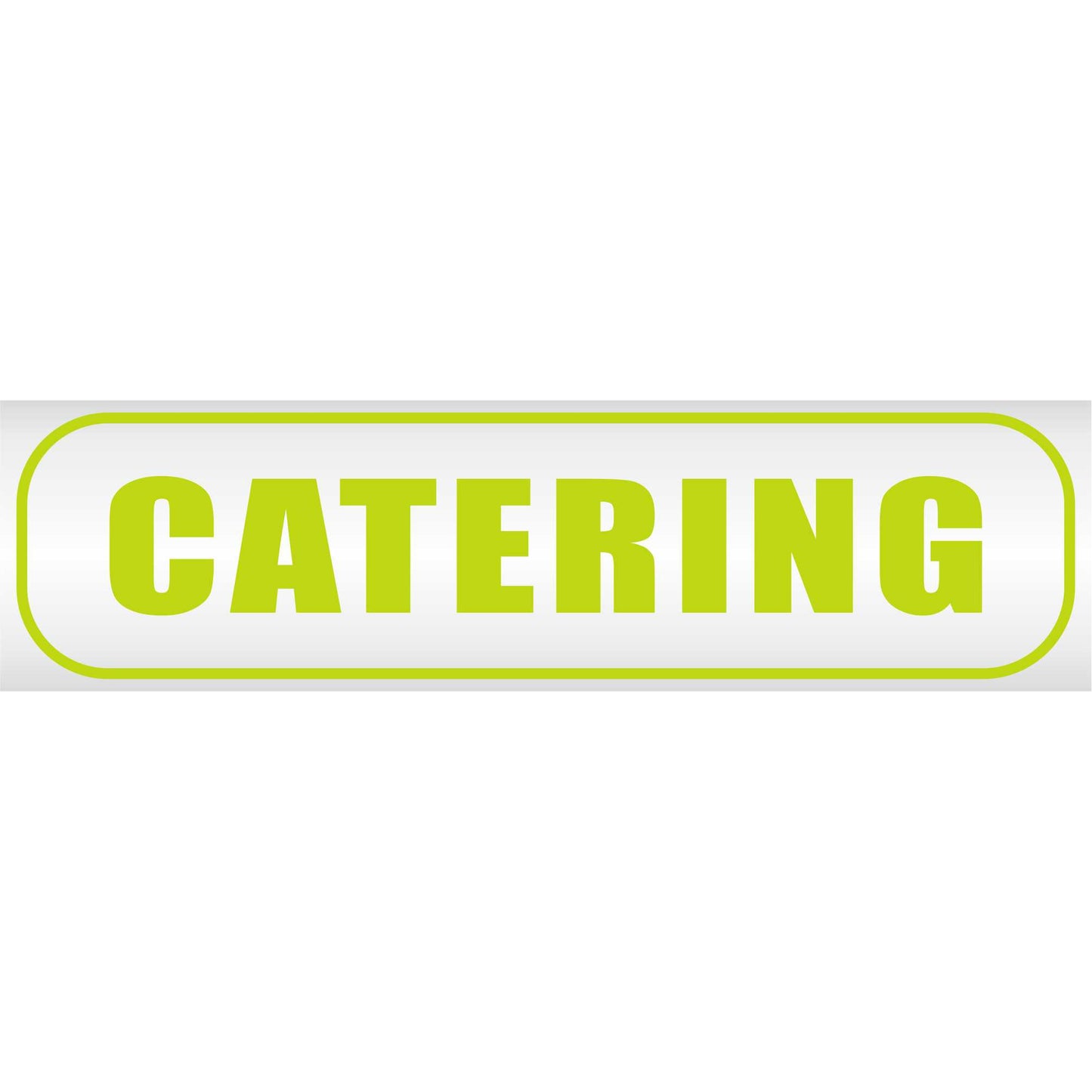 Magnetschild - Catering - Magnetfolie für Auto - LKW - Truck - Baustelle - Firma