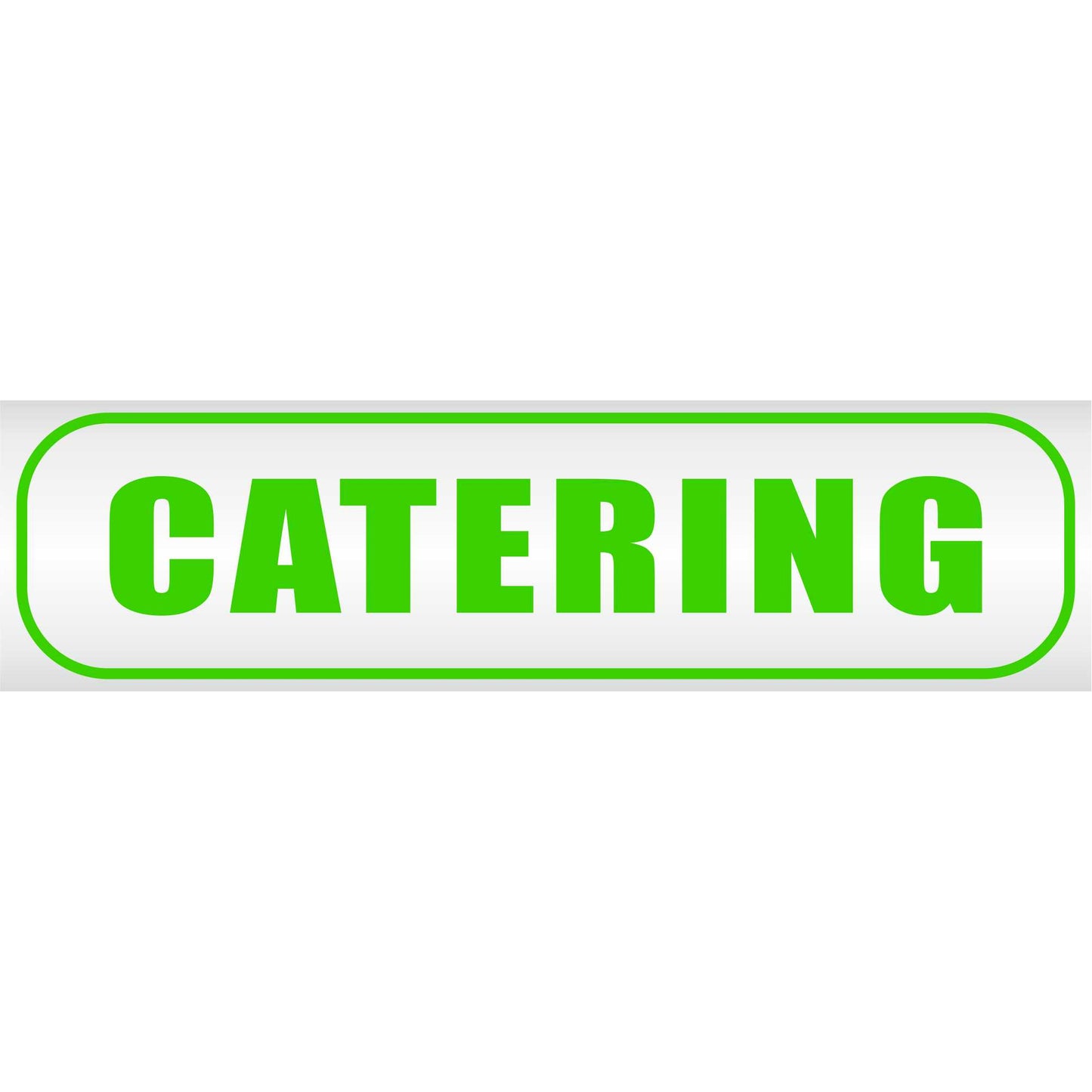 Magnetschild - Catering - Magnetfolie für Auto - LKW - Truck - Baustelle - Firma