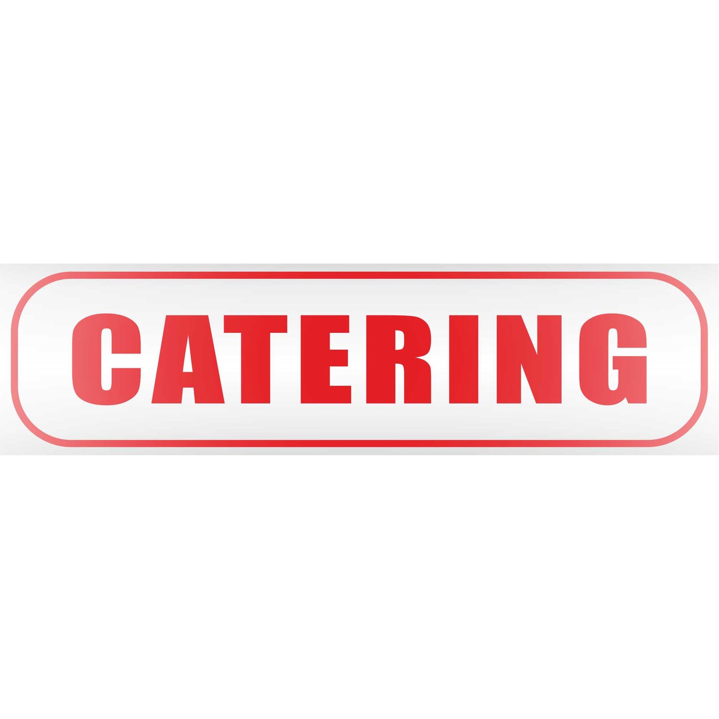 Magnetschild - Catering - Magnetfolie für Auto - LKW - Truck - Baustelle - Firma