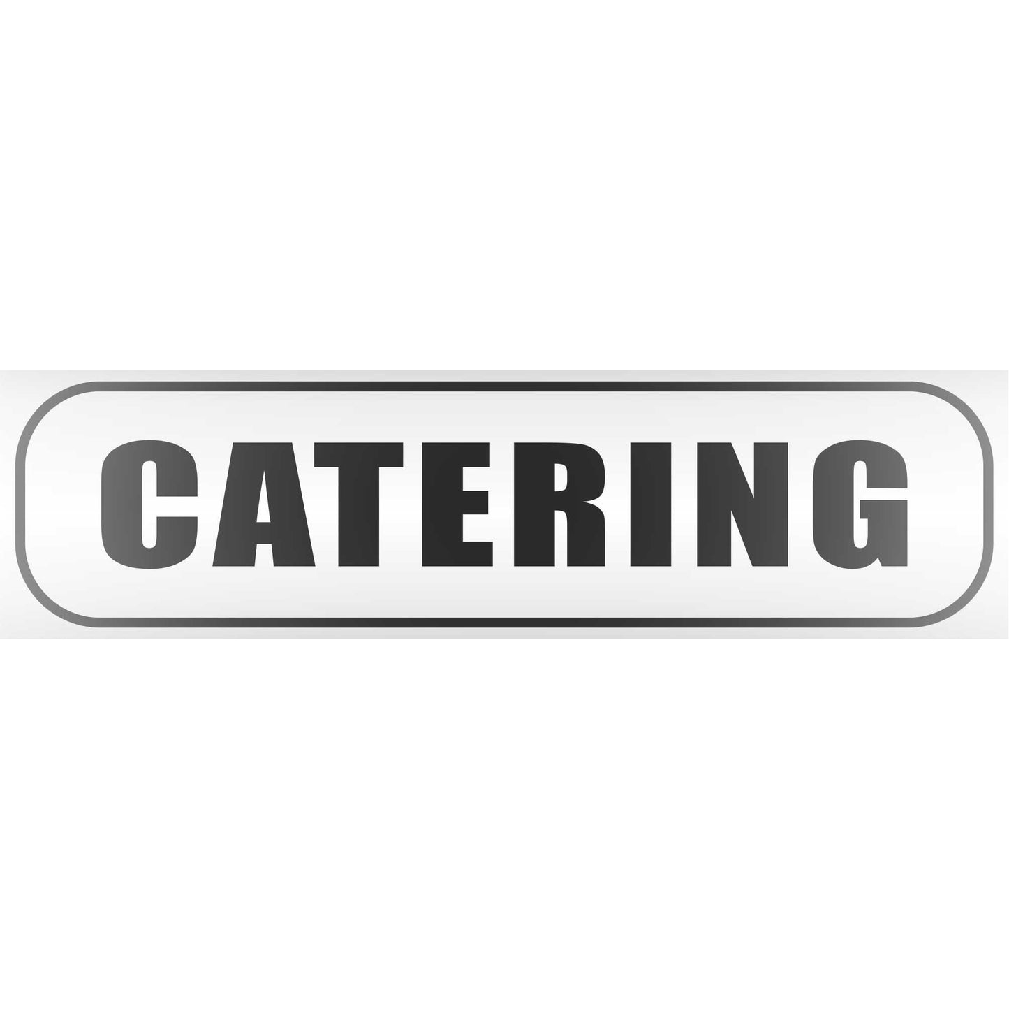Magnetschild - Catering - Magnetfolie für Auto - LKW - Truck - Baustelle - Firma