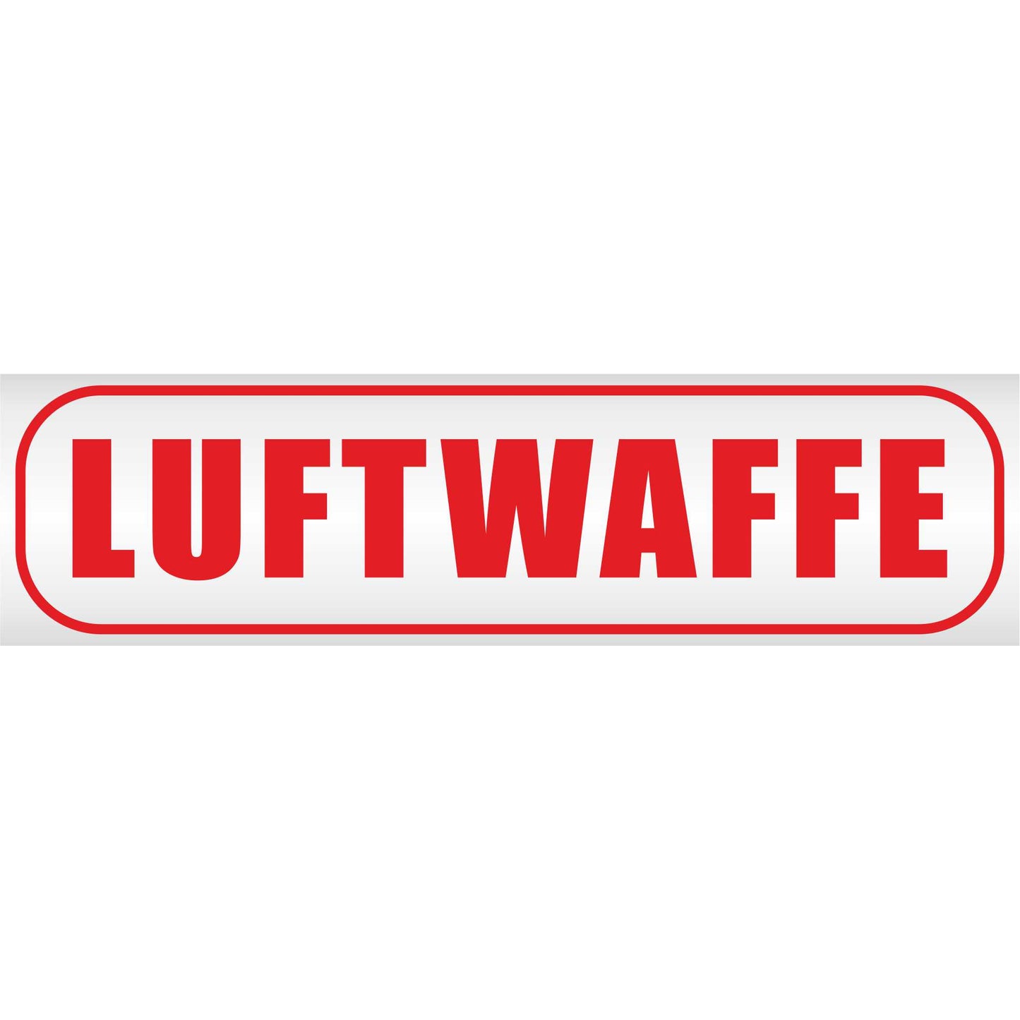 Magnetschild - Luftwaffe LW Bundeswehr BW - Magnetfolie für Auto - LKW - Truck - Baustelle - Firma