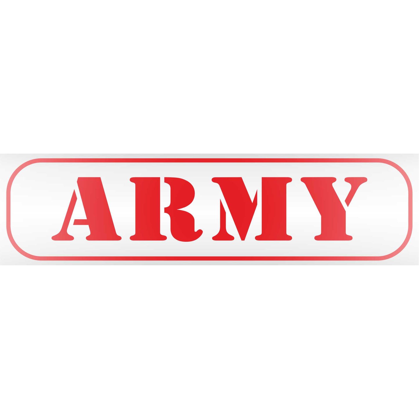 Magnetschild - Army USA - Magnetfolie für Auto - LKW - Truck - Baustelle - Firma