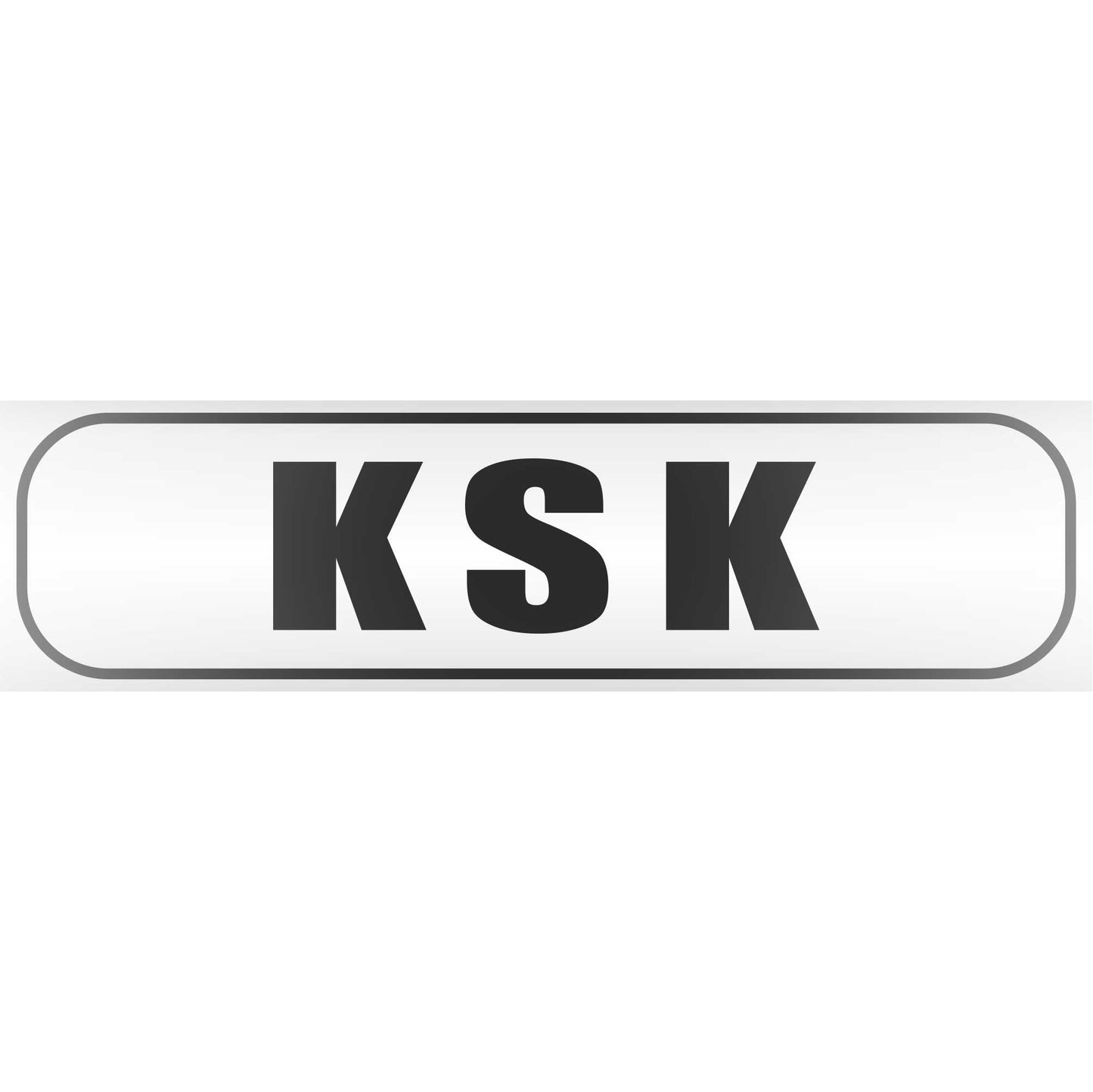 Magnetschild - KSK Kommando Spezialkräfte - Magnetfolie für Auto - LKW - Truck - Baustelle - Firma