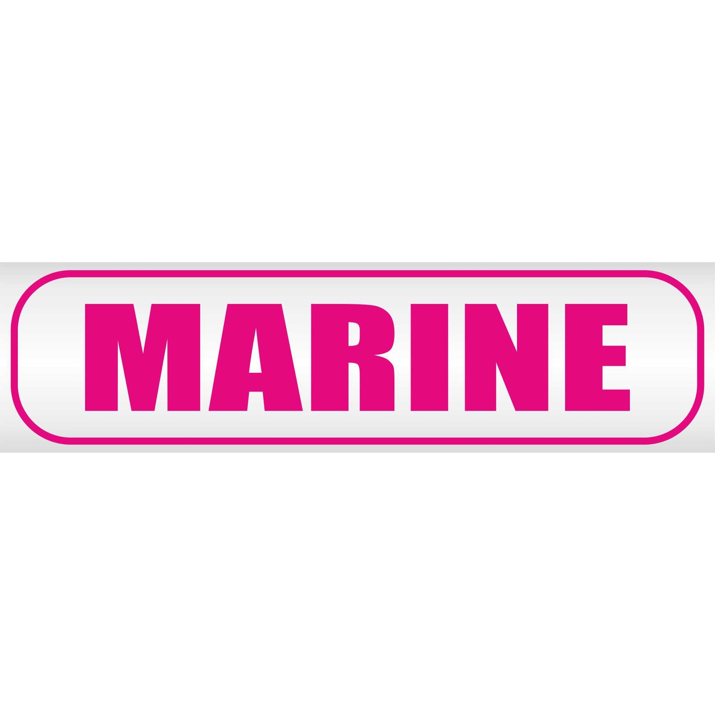Magnetschild - MSK Marine - Magnetfolie für Auto - LKW - Truck - Baustelle - Firma