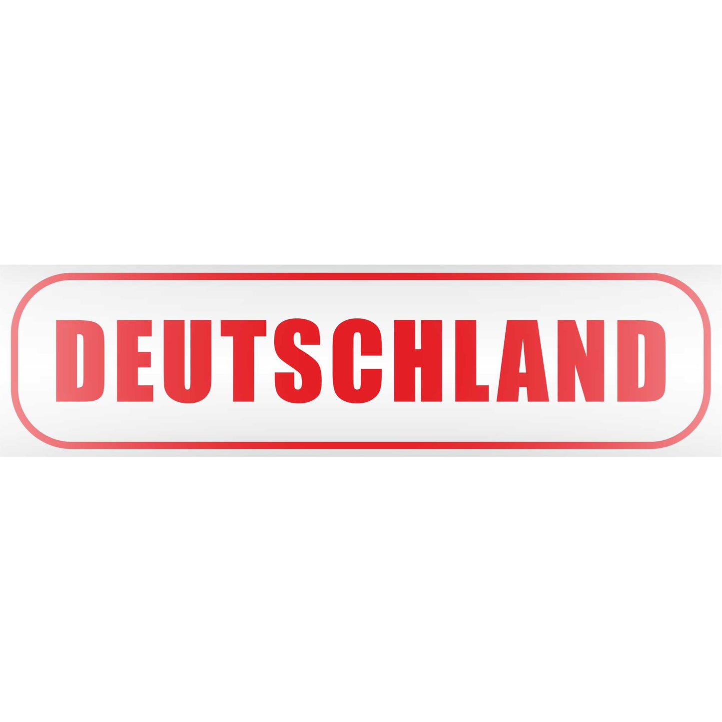 Magnetschild - Deutschland - Magnetfolie für Auto - LKW - Truck - Baustelle - Firma