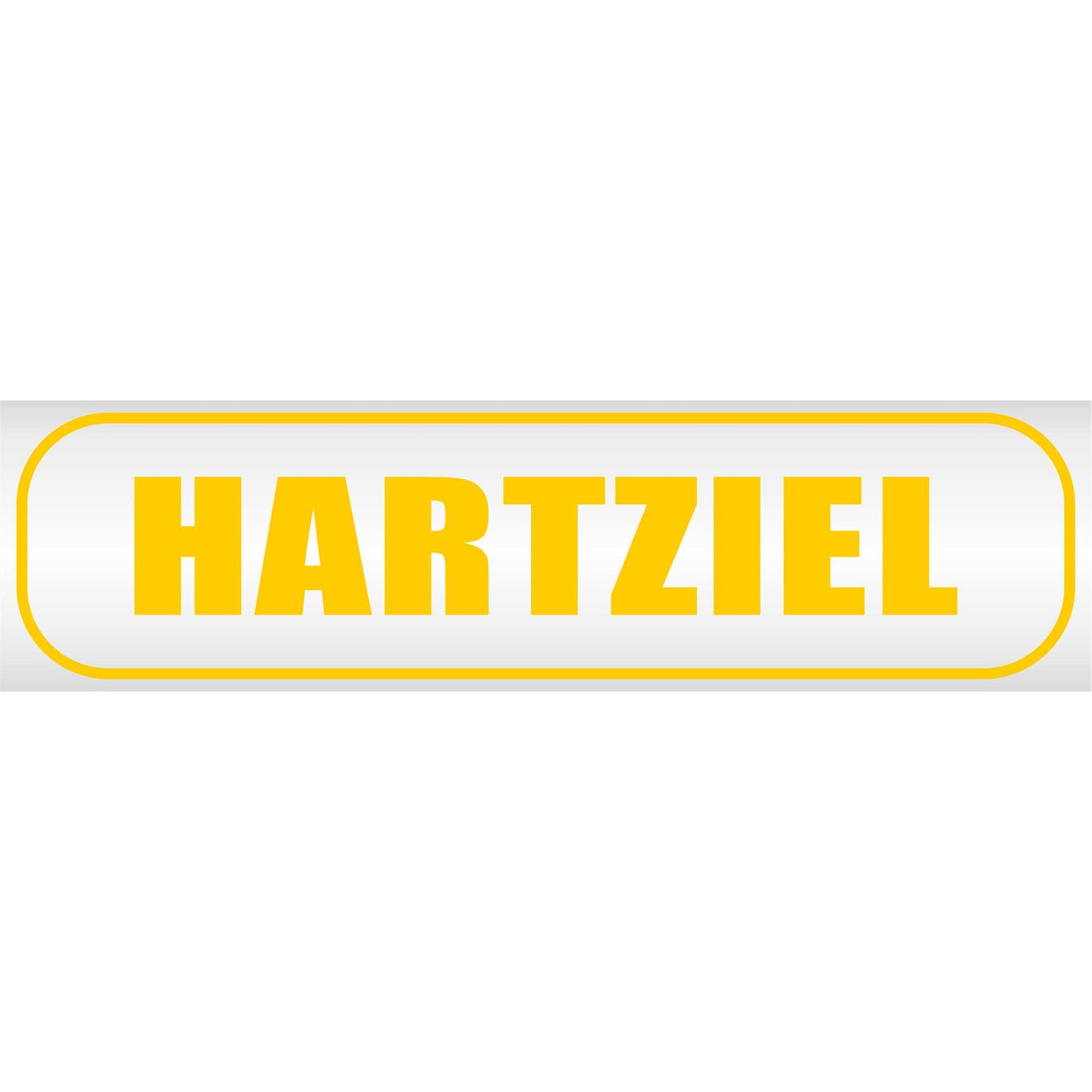 Magnetschild - Hartziel - Magnetfolie für Auto - LKW - Truck - Baustelle - Firma