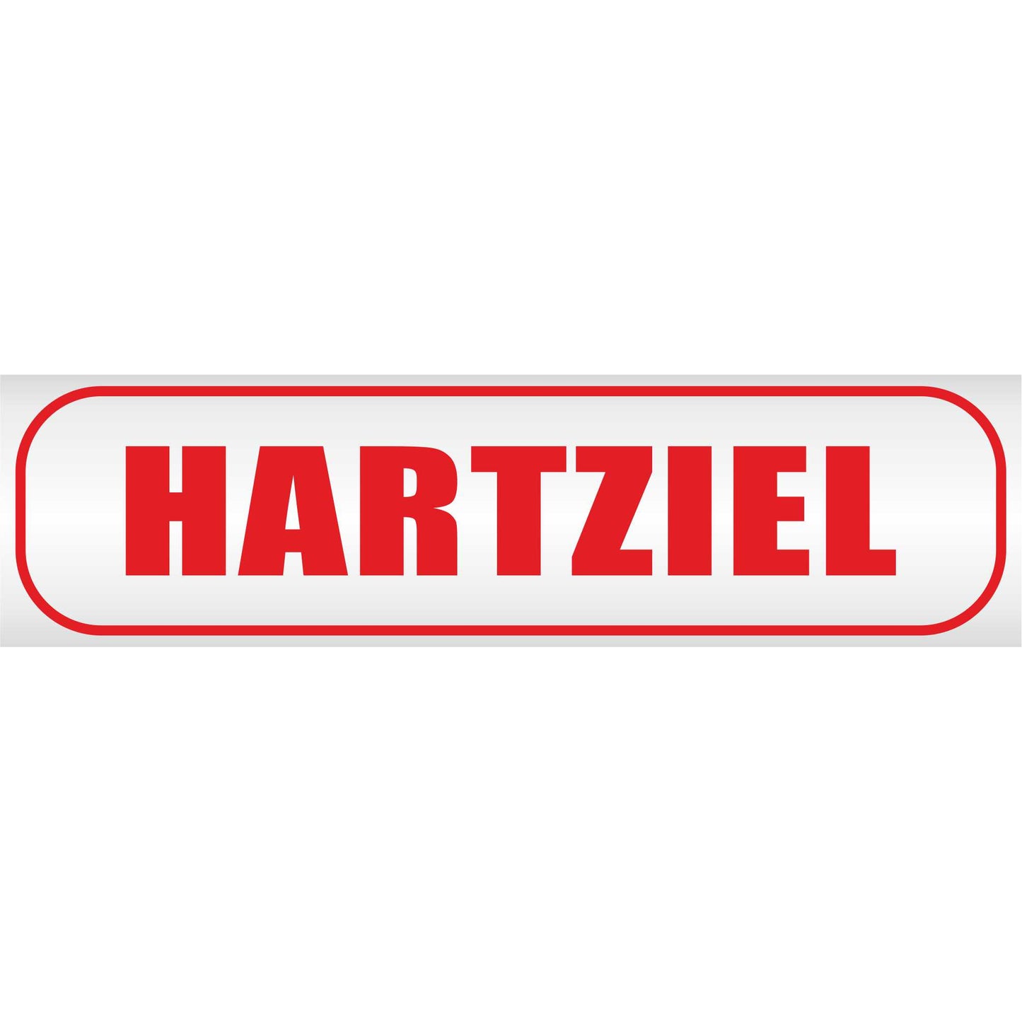 Magnetschild - Hartziel - Magnetfolie für Auto - LKW - Truck - Baustelle - Firma