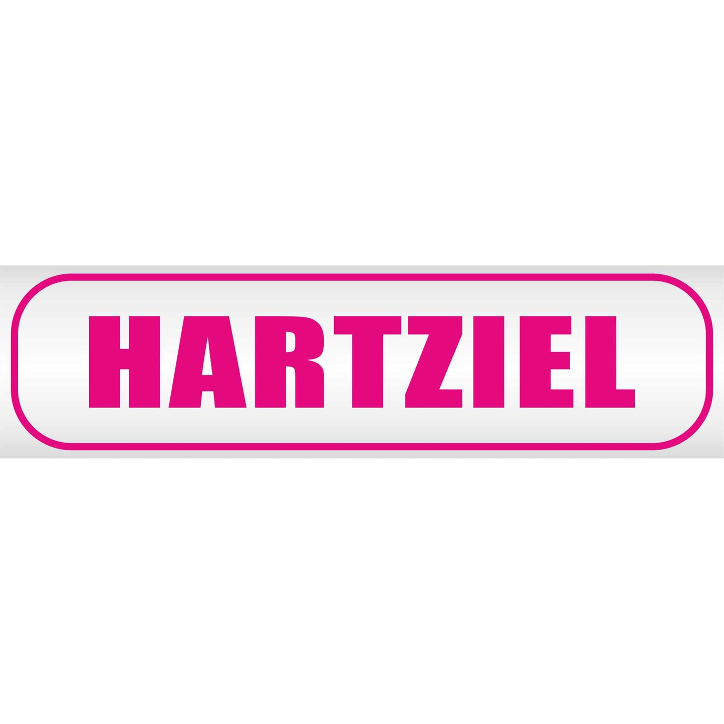 Magnetschild - Hartziel - Magnetfolie für Auto - LKW - Truck - Baustelle - Firma