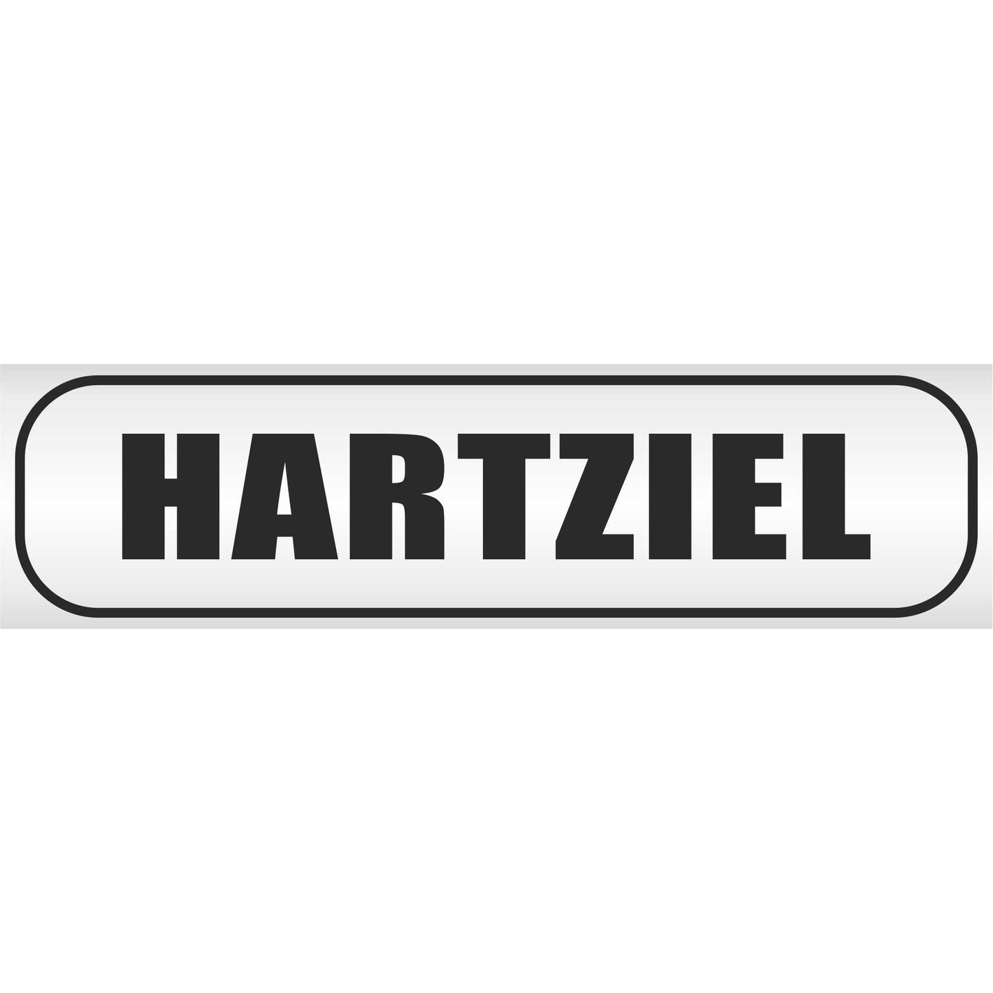 Magnetschild - Hartziel - Magnetfolie für Auto - LKW - Truck - Baustelle - Firma