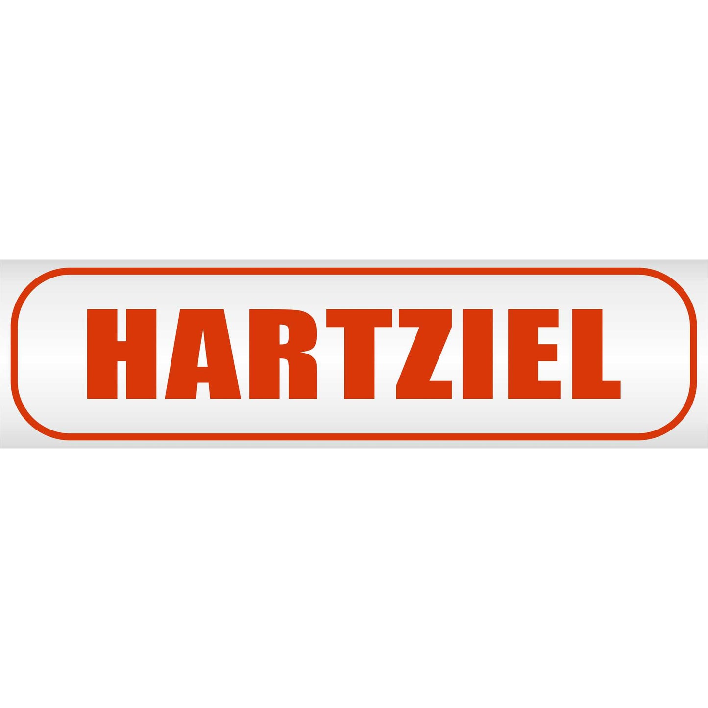 Magnetschild - Hartziel - Magnetfolie für Auto - LKW - Truck - Baustelle - Firma