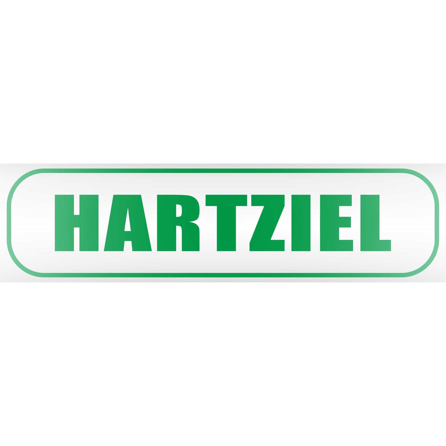 Magnetschild - Hartziel - Magnetfolie für Auto - LKW - Truck - Baustelle - Firma
