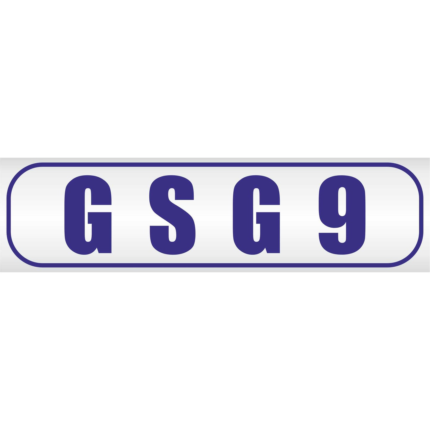 Magnetschild - GSG9 Grenzschutzgruppe 9 - Magnetfolie für Auto - LKW - Truck - Baustelle - Firma