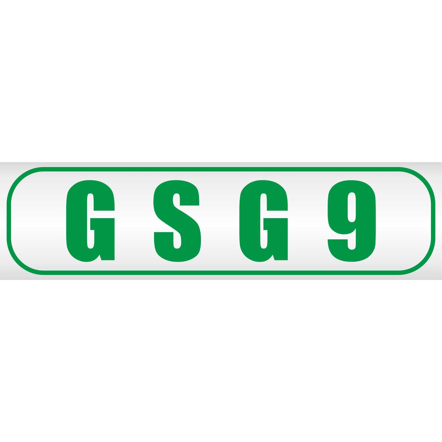 Magnetschild - GSG9 Grenzschutzgruppe 9 - Magnetfolie für Auto - LKW - Truck - Baustelle - Firma