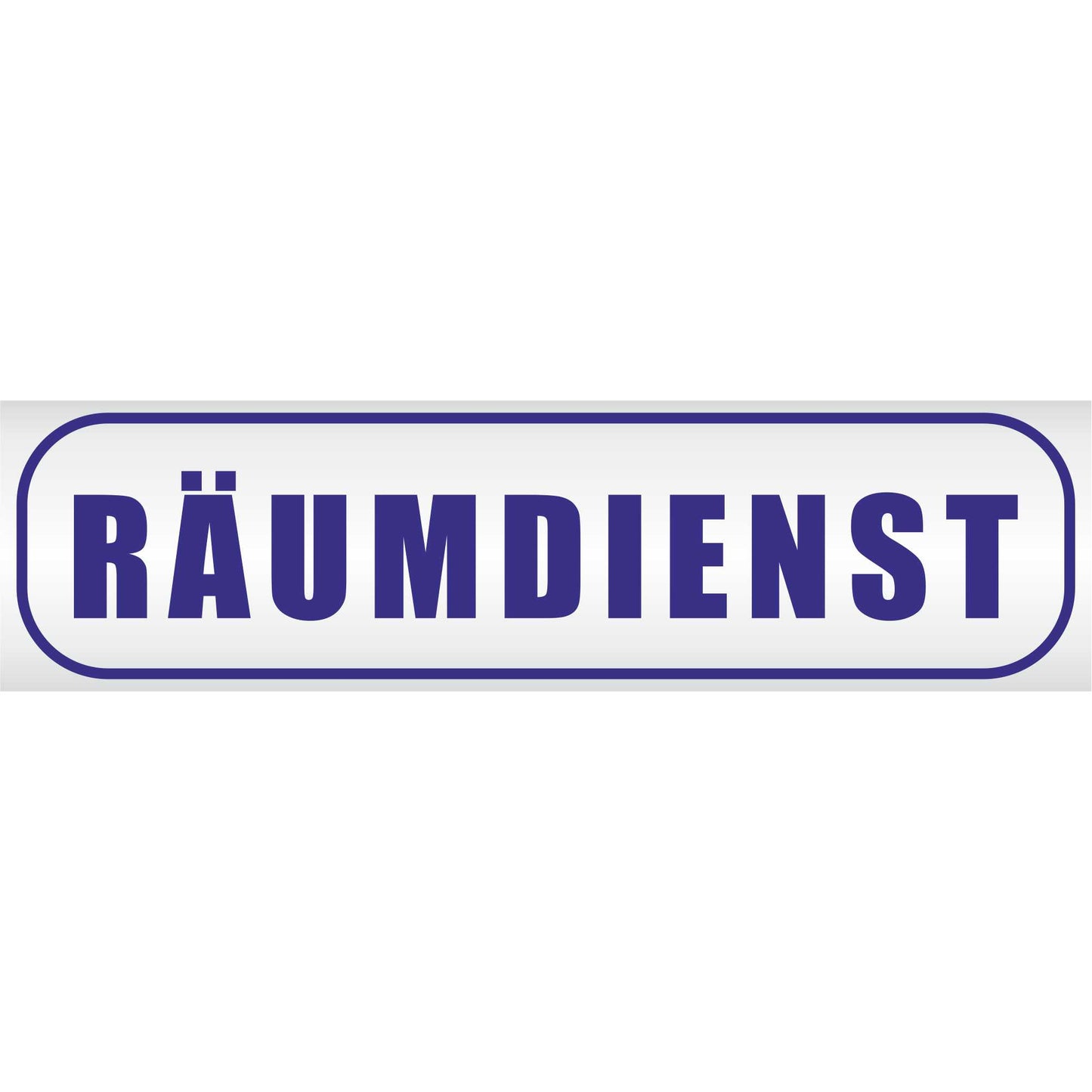 Magnetschild - Räumdienst - Magnetfolie für Auto - LKW - Truck - Baustelle - Firma