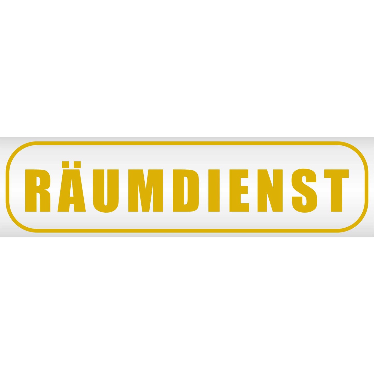 Magnetschild - Räumdienst - Magnetfolie für Auto - LKW - Truck - Baustelle - Firma