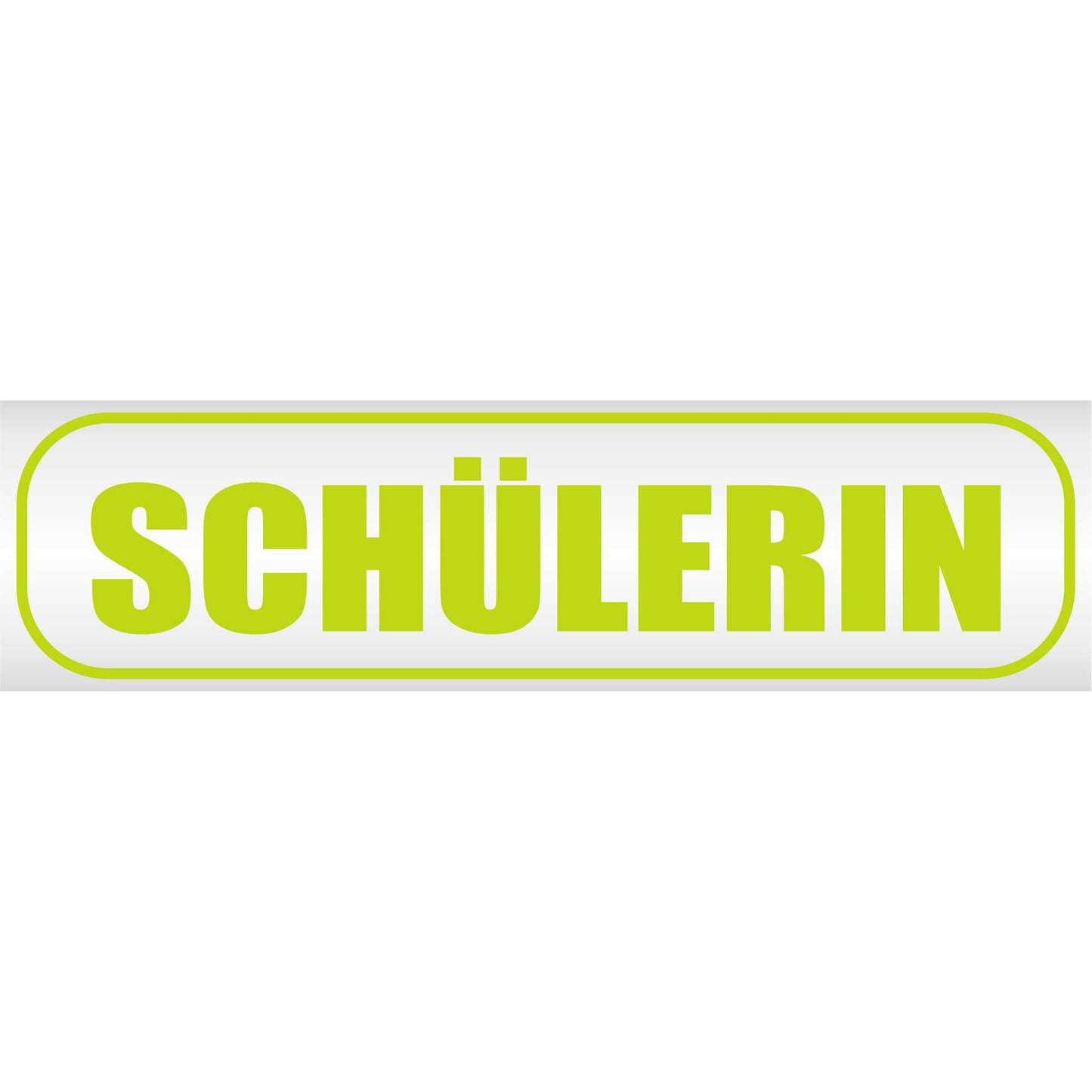 Magnetschild - Schülerin - Magnetfolie für Auto - LKW - Truck - Baustelle - Firma