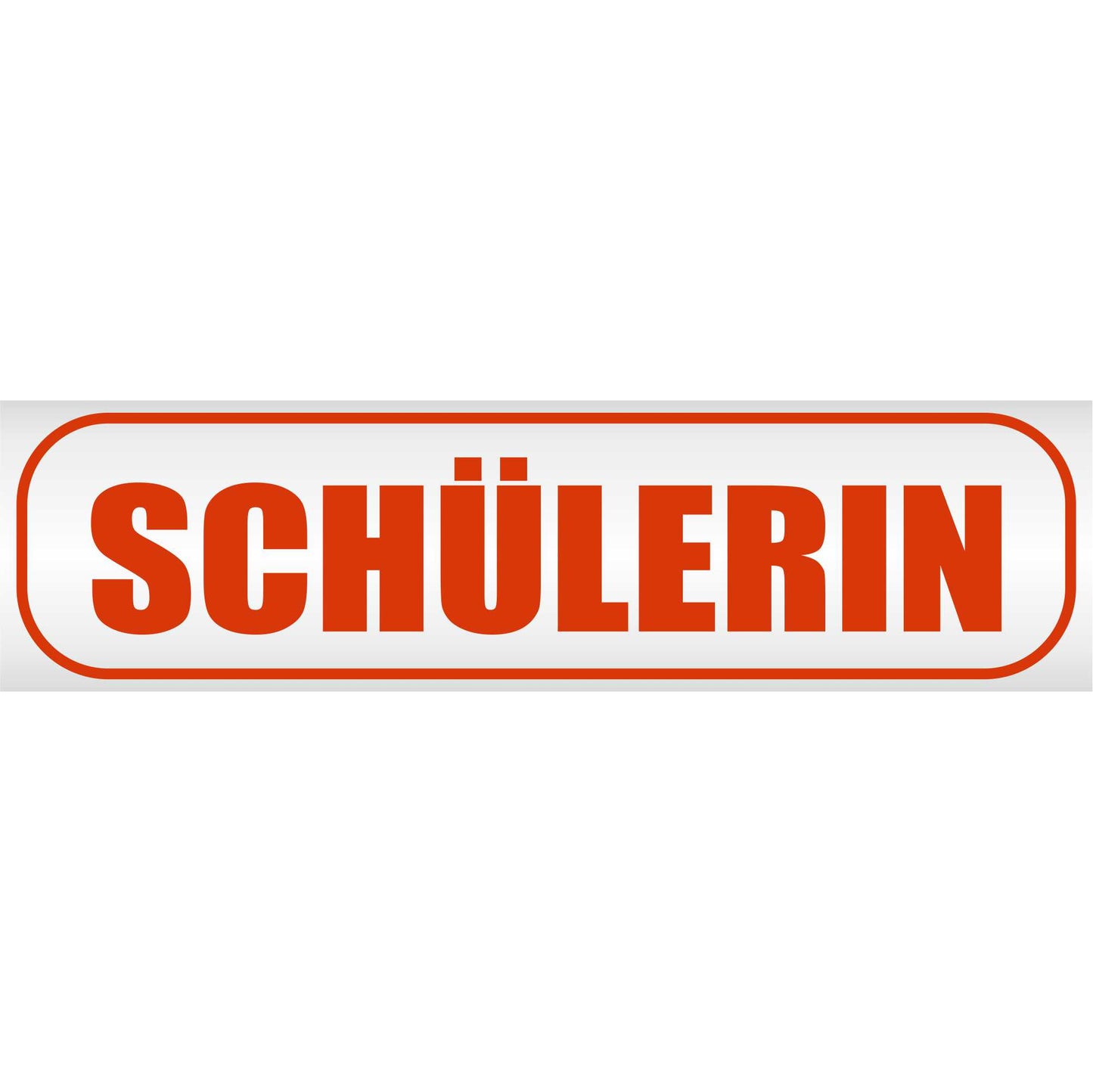 Magnetschild - Schülerin - Magnetfolie für Auto - LKW - Truck - Baustelle - Firma