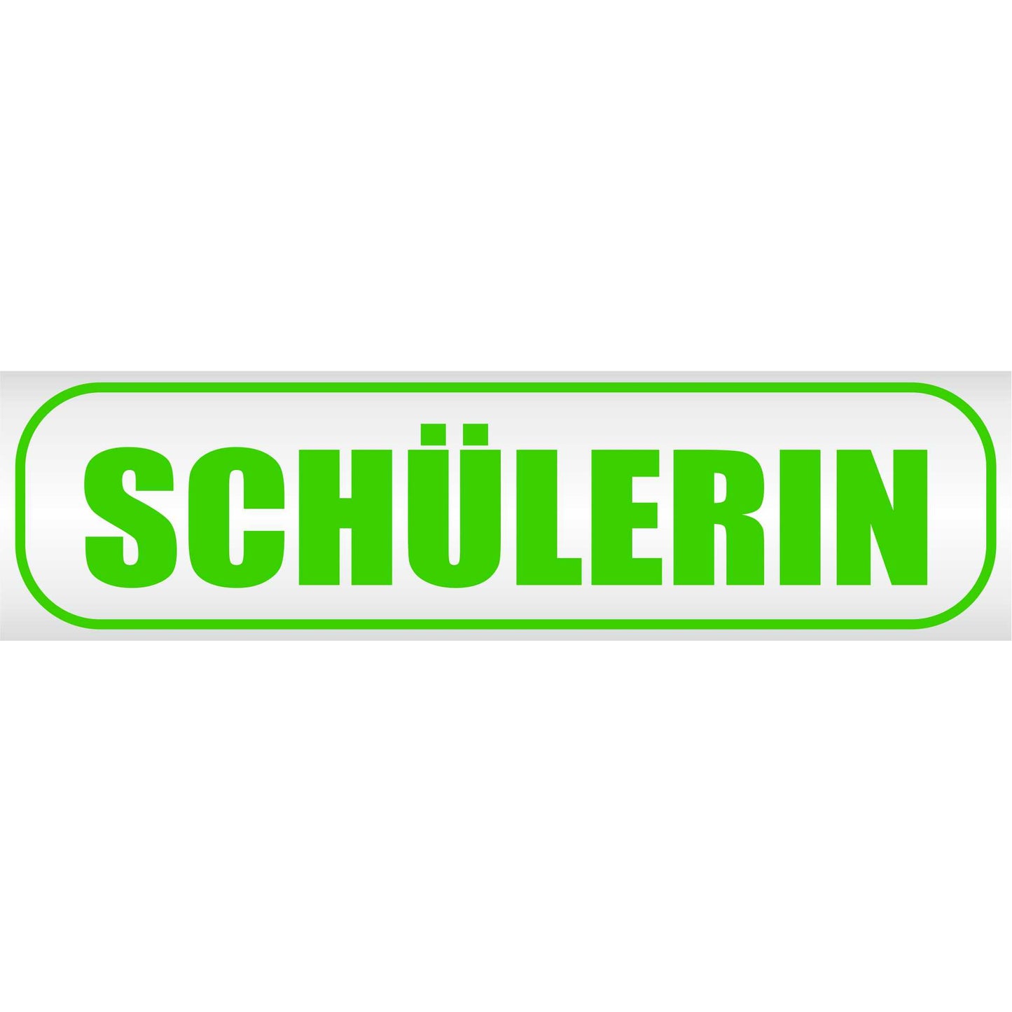 Magnetschild - Schülerin - Magnetfolie für Auto - LKW - Truck - Baustelle - Firma
