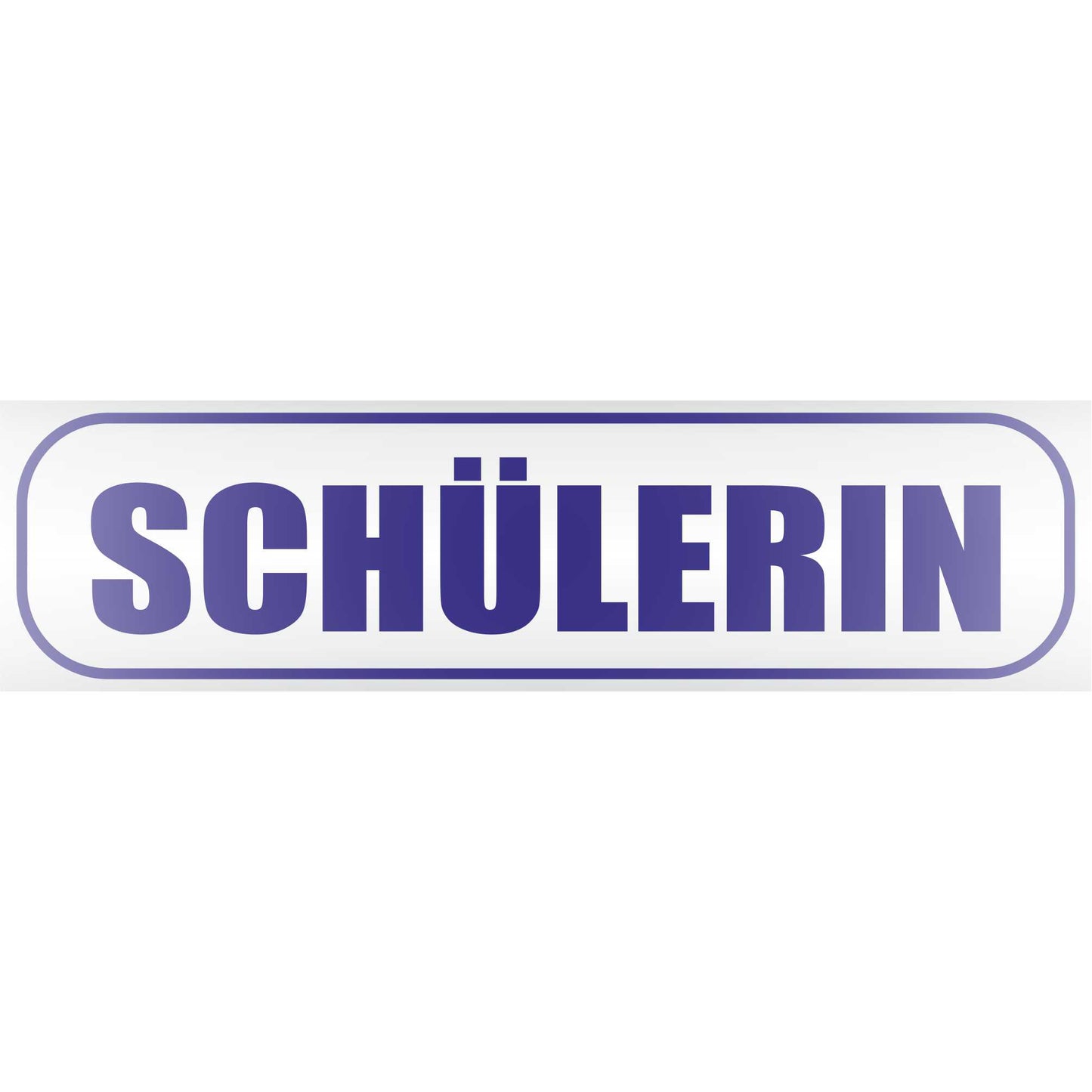 Magnetschild - Schülerin - Magnetfolie für Auto - LKW - Truck - Baustelle - Firma