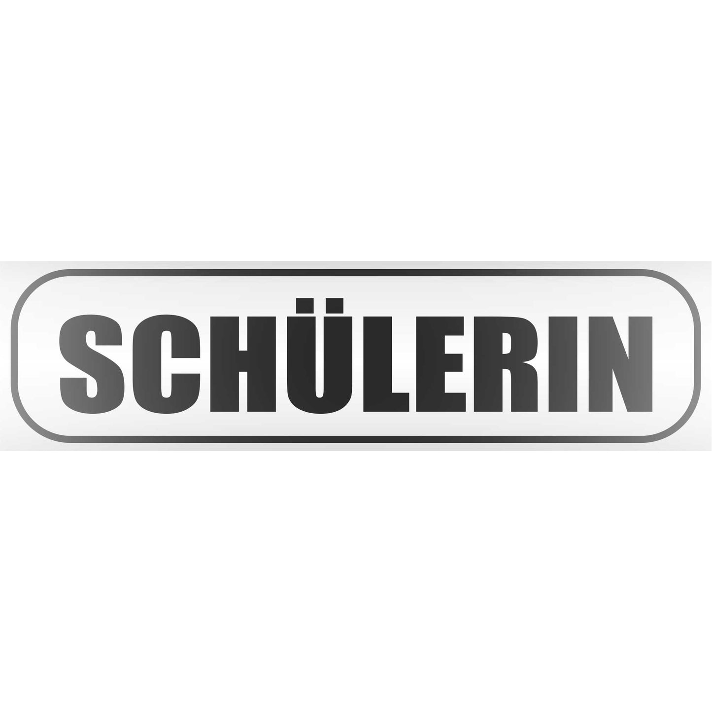 Magnetschild - Schülerin - Magnetfolie für Auto - LKW - Truck - Baustelle - Firma