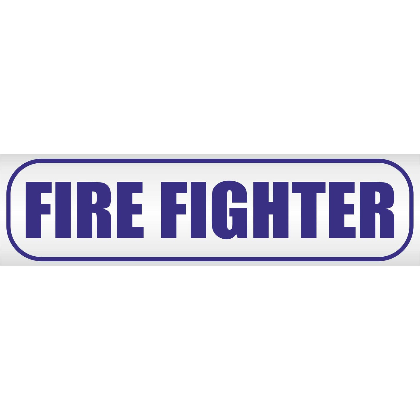 Magnetschild - Fire Fighter - Magnetfolie für Auto - LKW - Truck - Baustelle - Firma