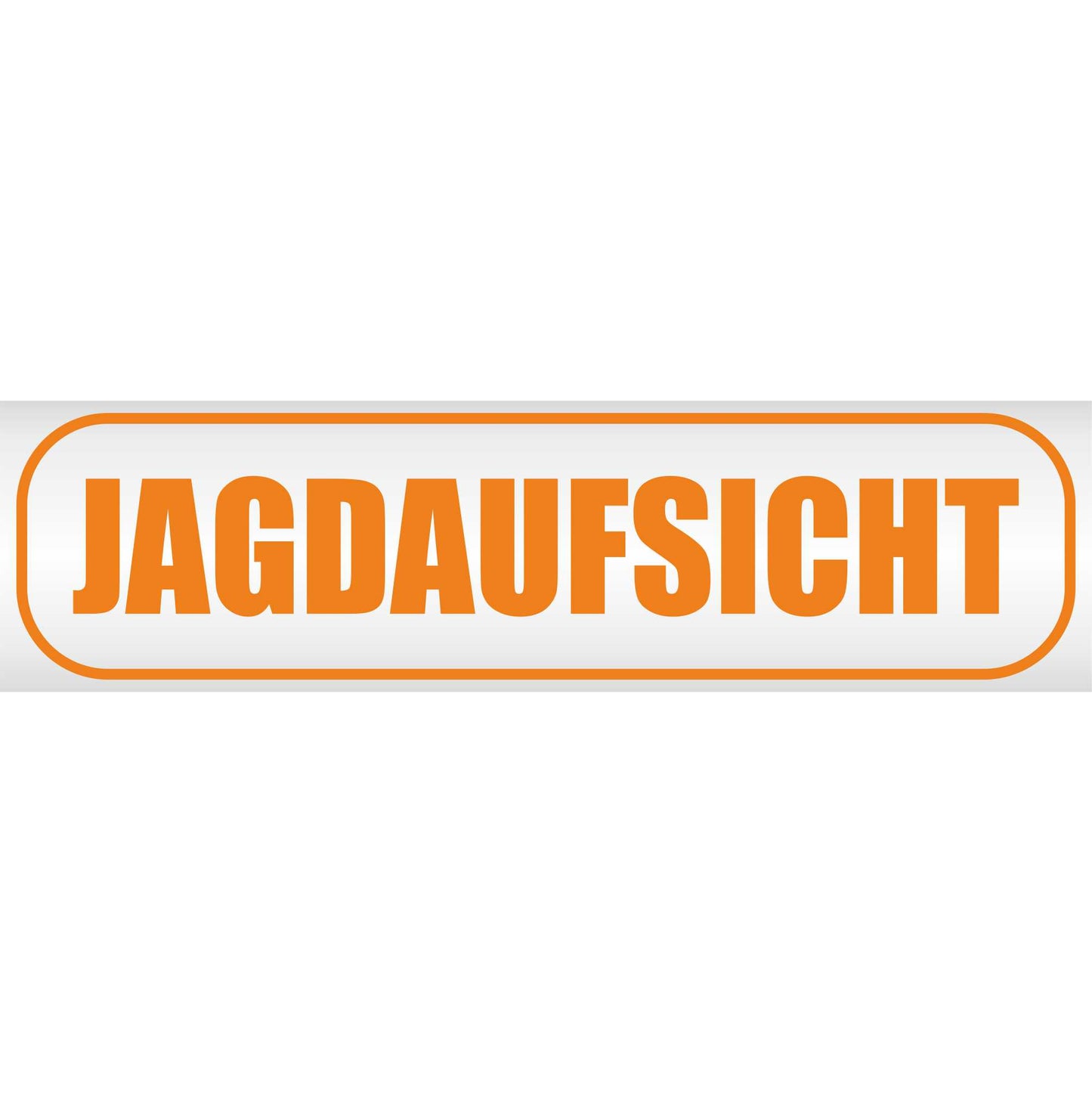 Magnetschild - Jagdaufsicht - Magnetfolie für Auto - LKW - Truck - Baustelle - Firma