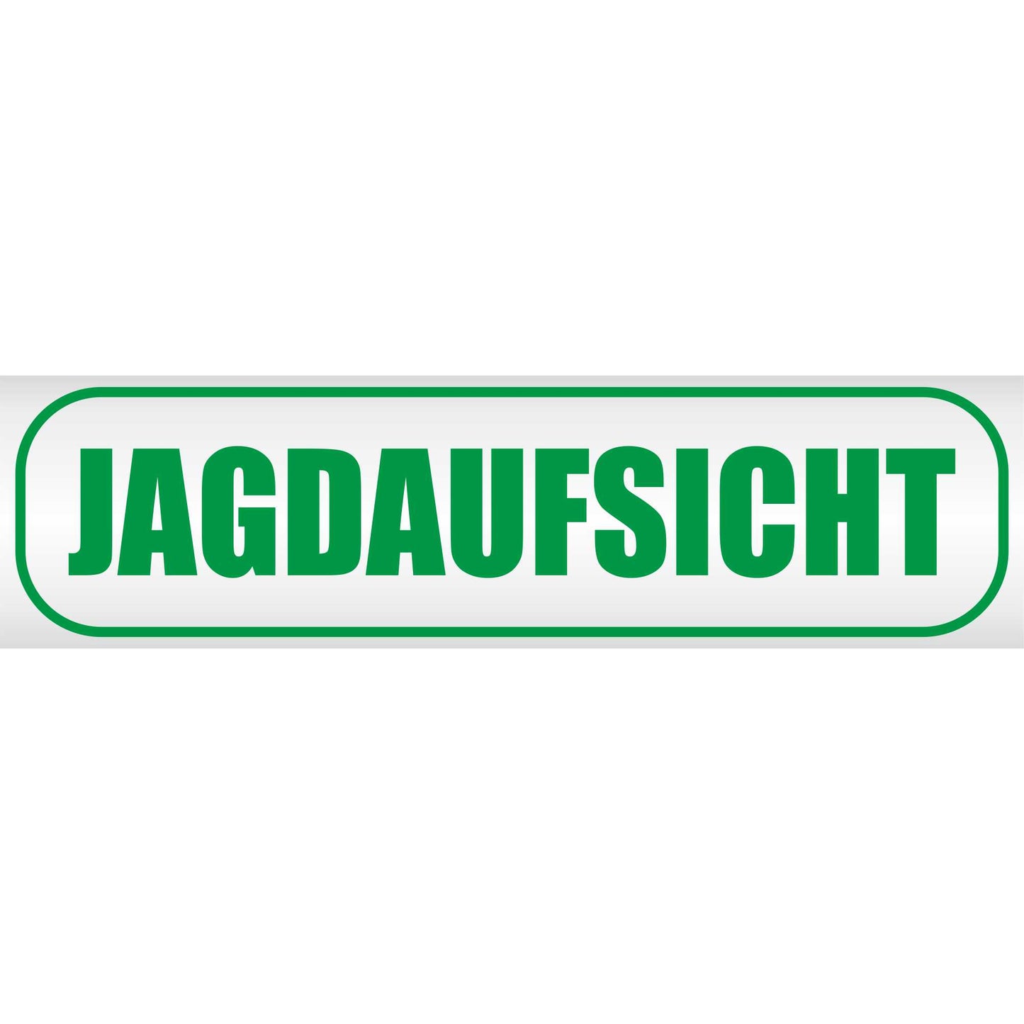 Magnetschild - Jagdaufsicht - Magnetfolie für Auto - LKW - Truck - Baustelle - Firma