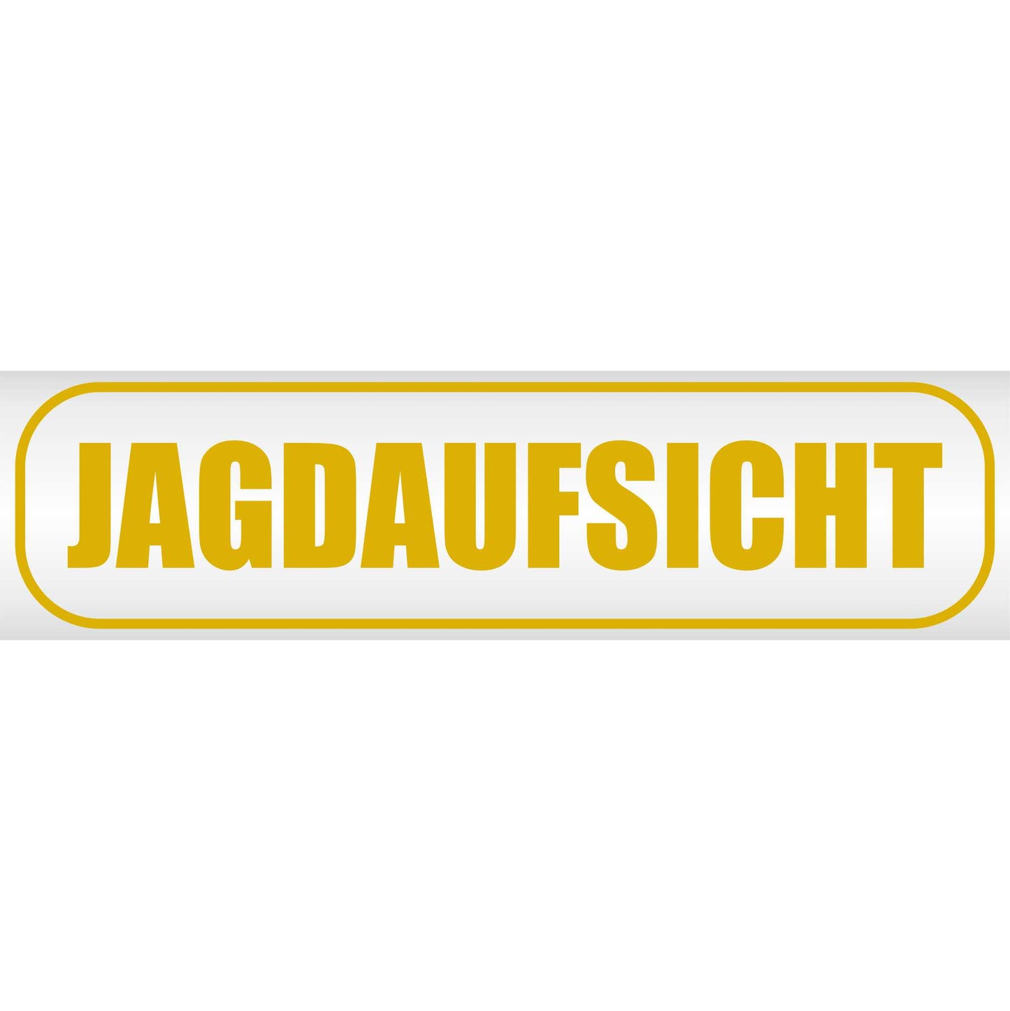 Magnetschild - Jagdaufsicht - Magnetfolie für Auto - LKW - Truck - Baustelle - Firma